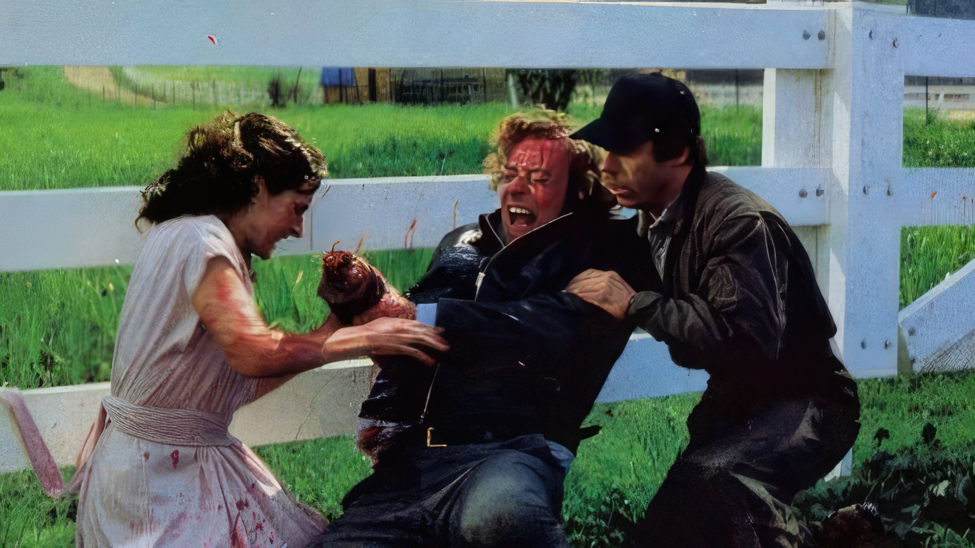 A scene from The Hand (1981)