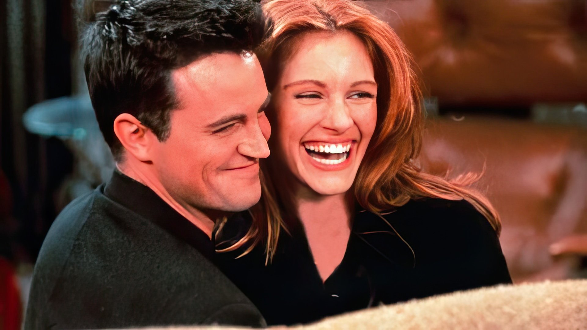 After guest-starring in an episode of Friends, Julia Roberts started an affair with Matthew Perry