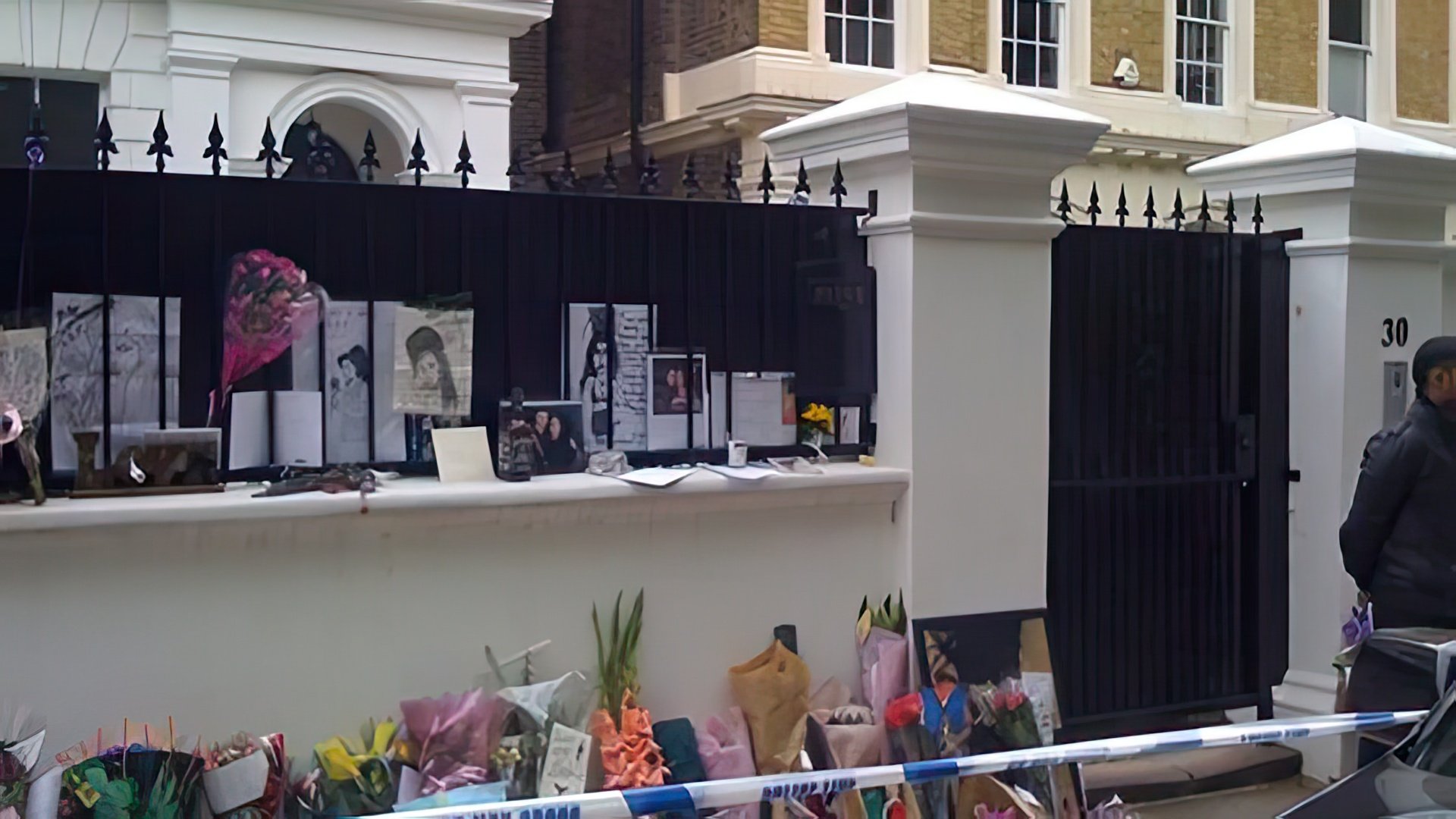 Amy Winehouse’s house where she was found dead on July 23, 2011