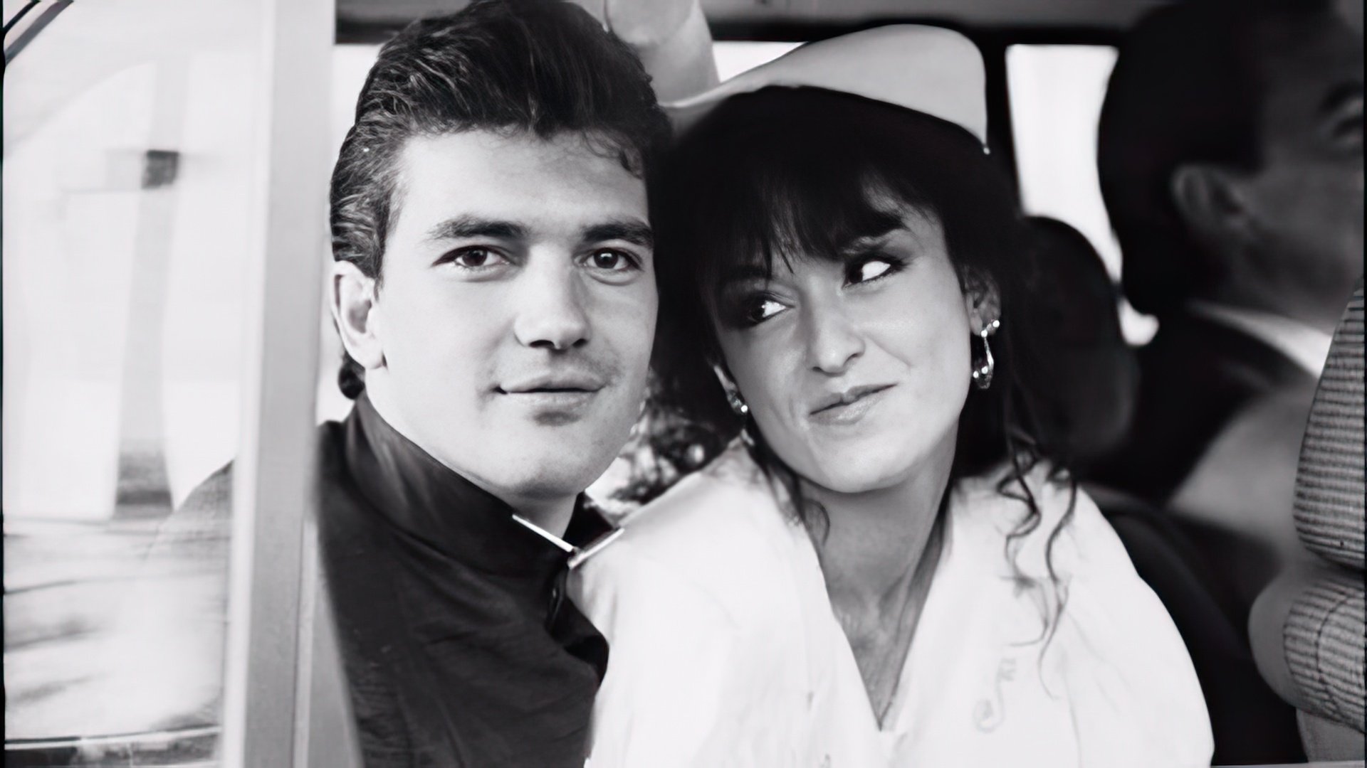 Antonio Banderas and his first wife Ana Leza