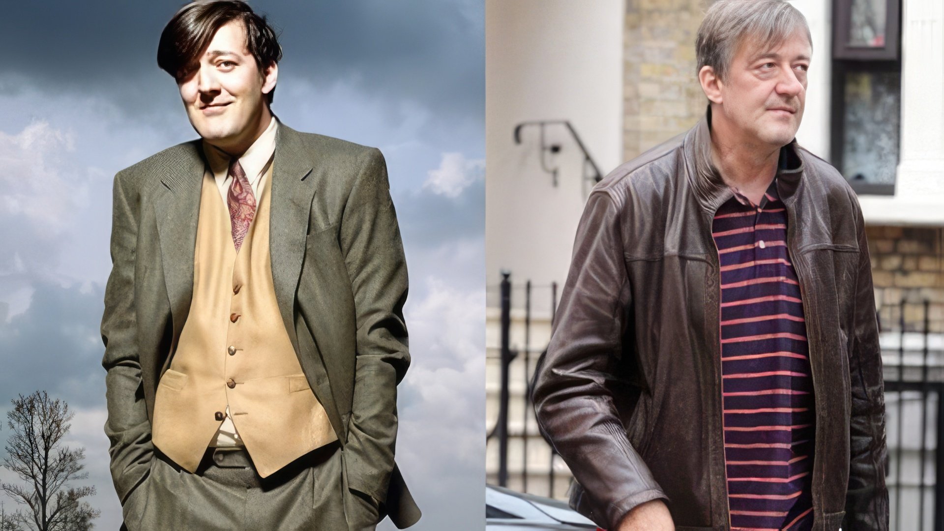 At the age of 40, Stephen Fry decided to lose weight, give up smoking and do sports