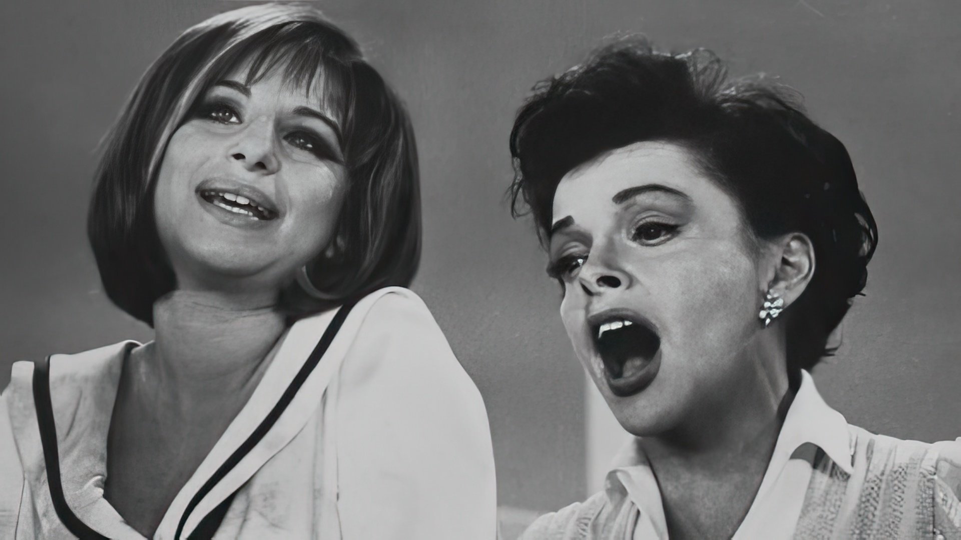 Barbra Streisand and Judy Garland