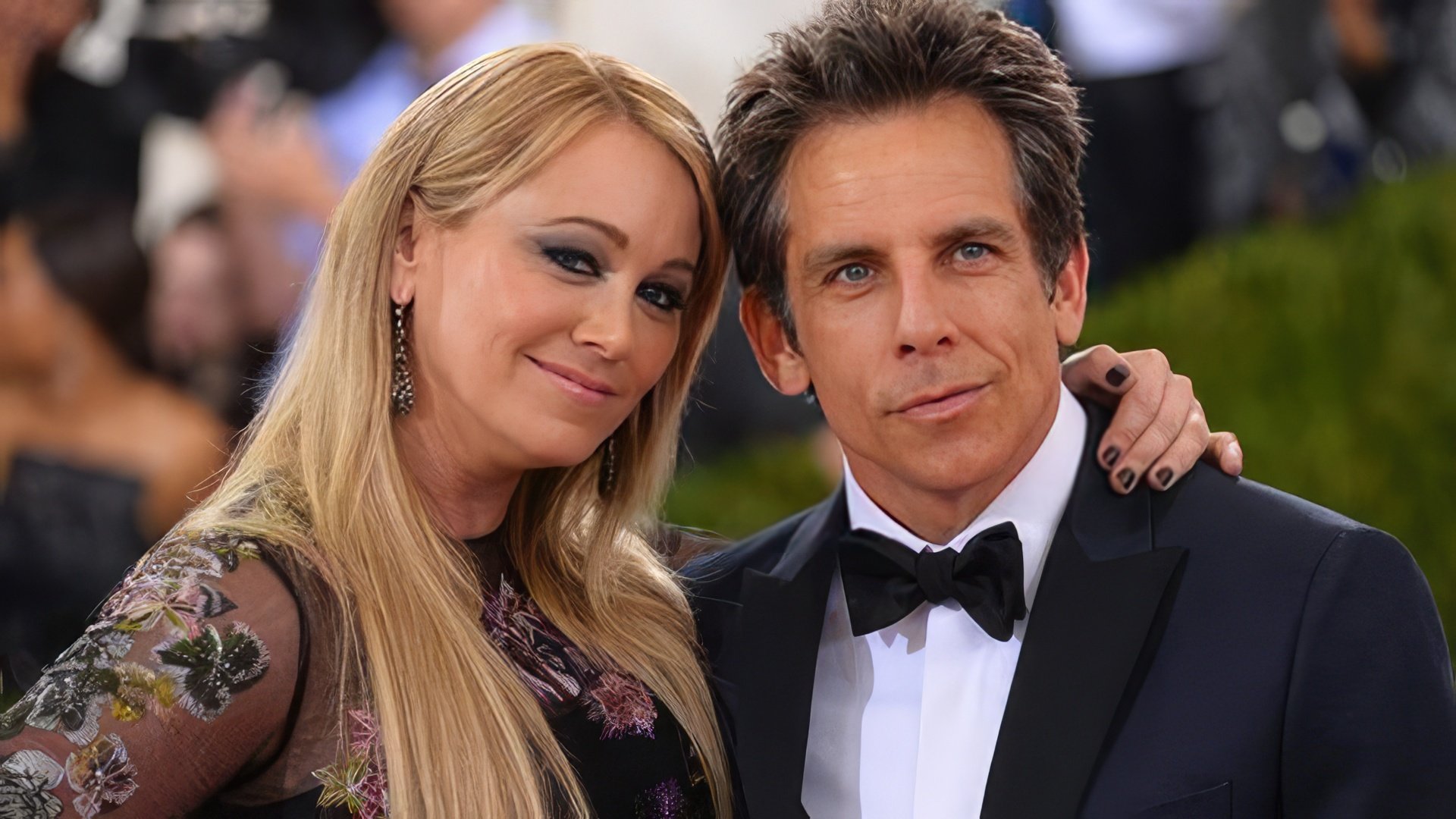 Ben Stiller and Christine Taylor