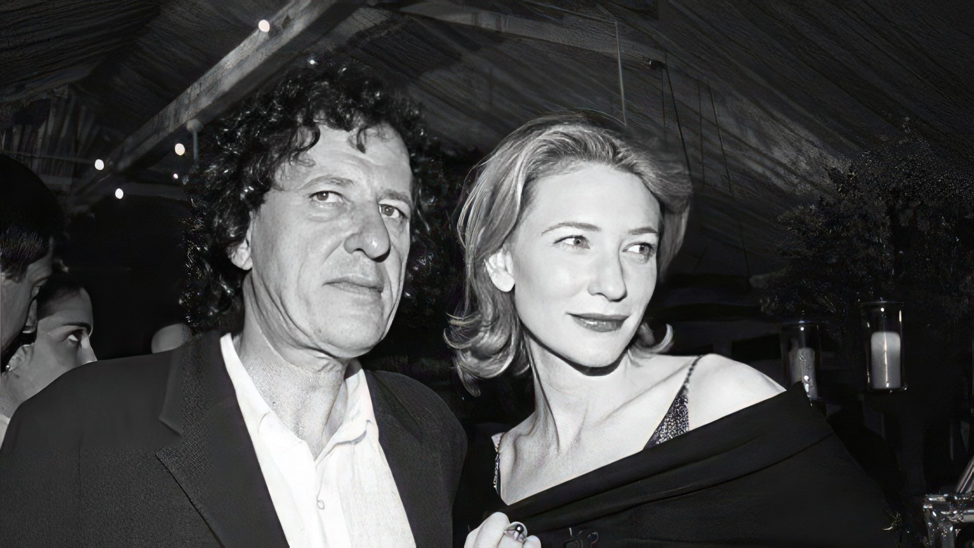 Cate Blanchett and Jeffrey Rush