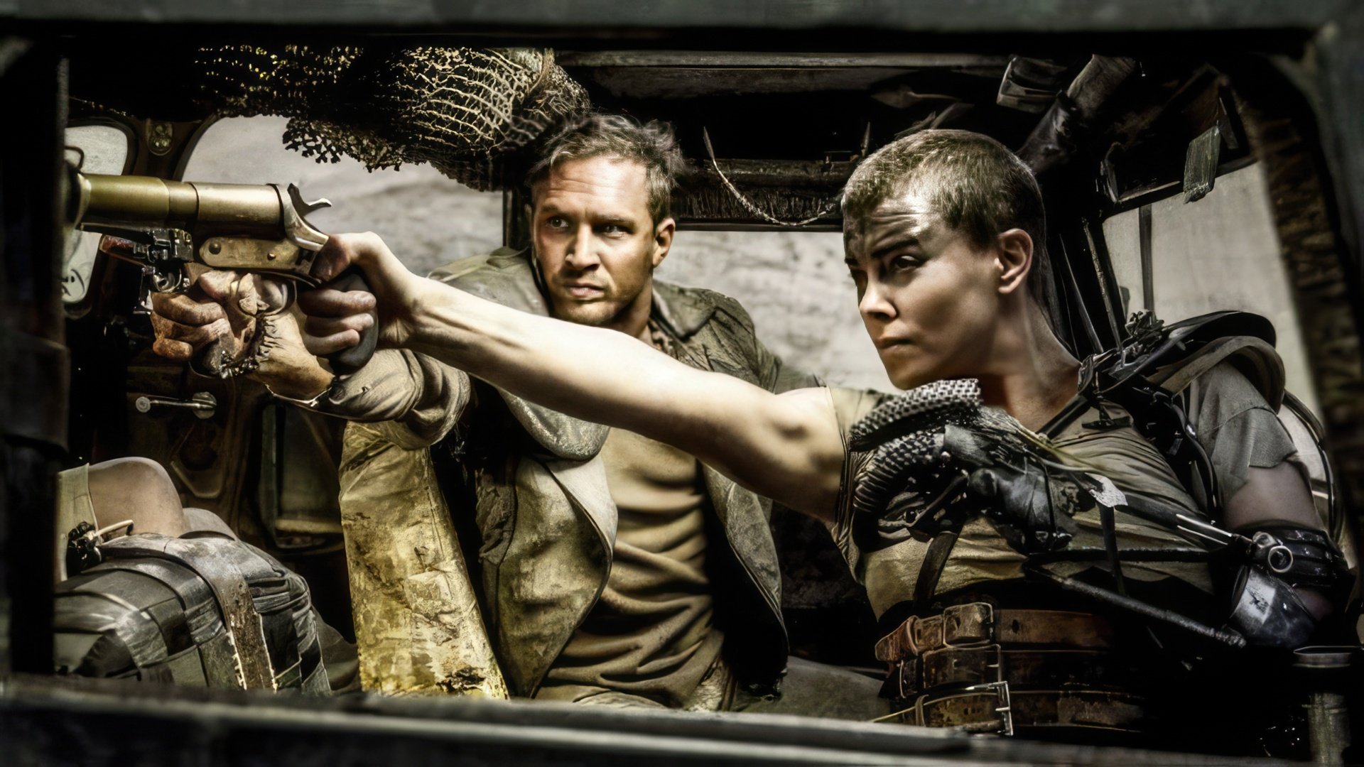 Charlize Theron as Imperator Furiosa in Mad Max: Fury Road