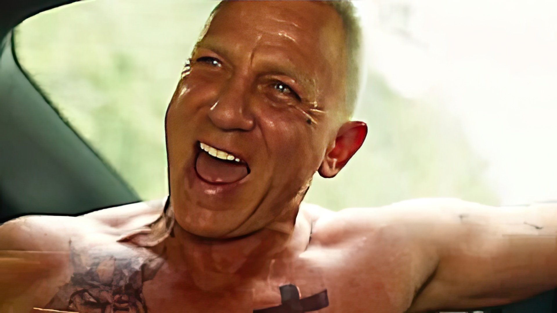 Daniel Craig in the film Logan Lucky