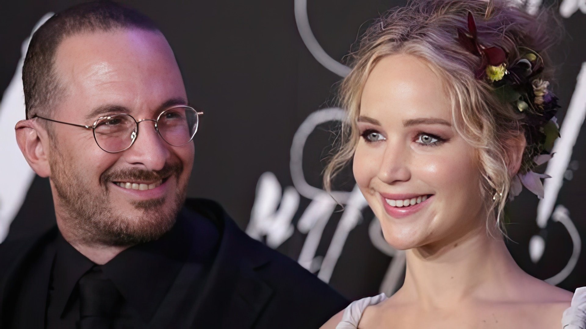 Darren Aronofsky and Jennifer Lawrence