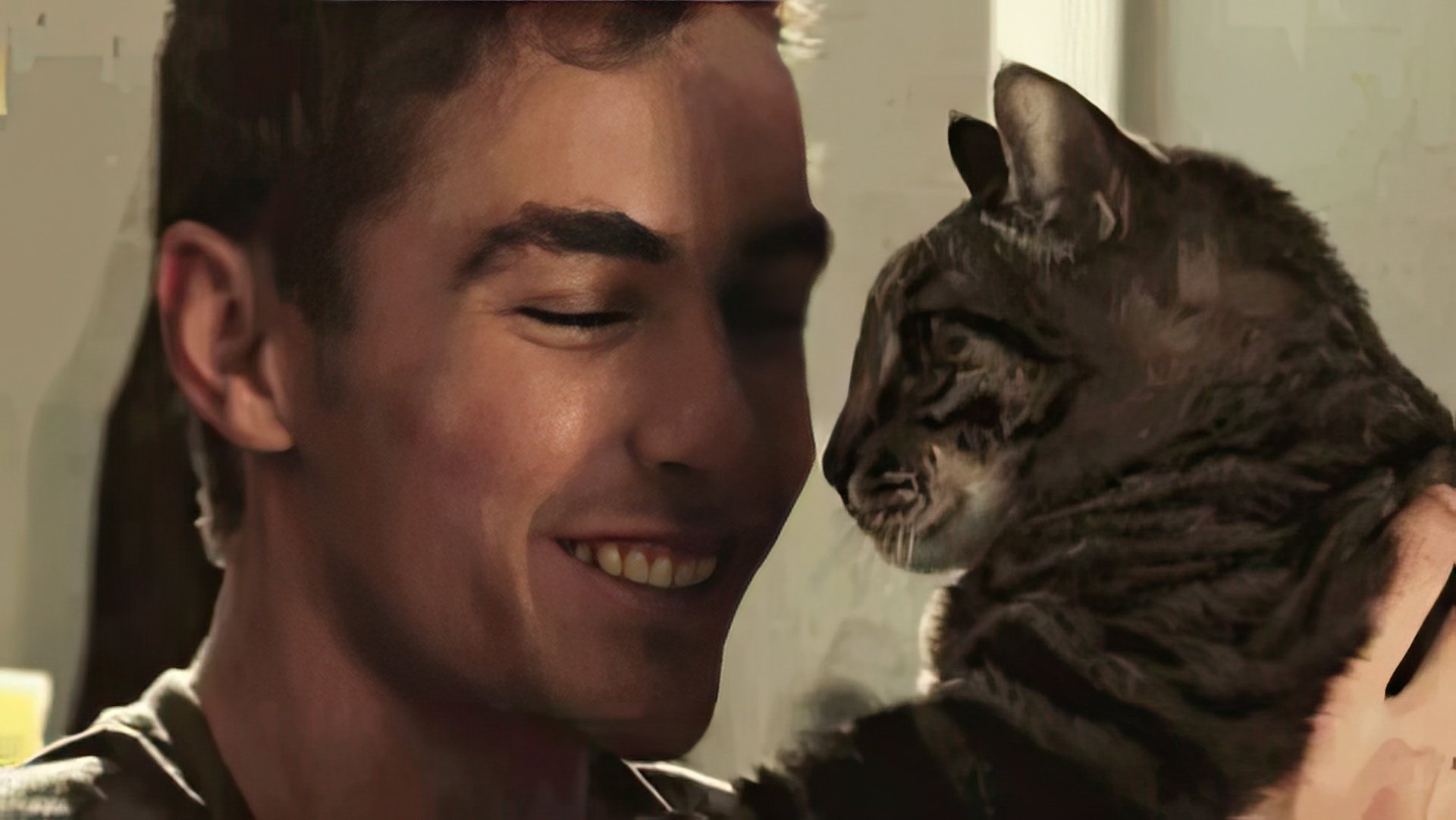 Dave Franco loves cats