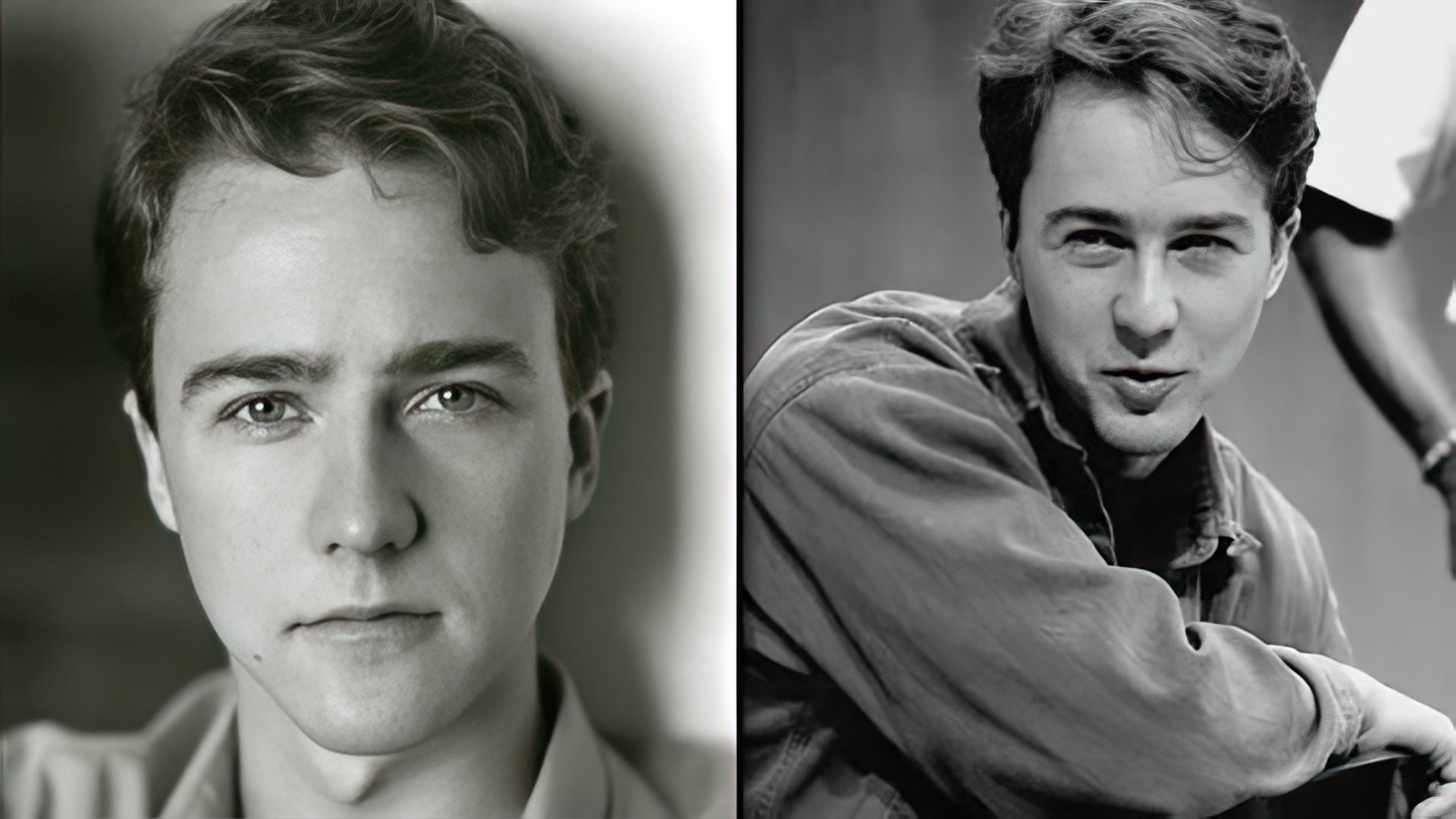 Edward Norton in his youth