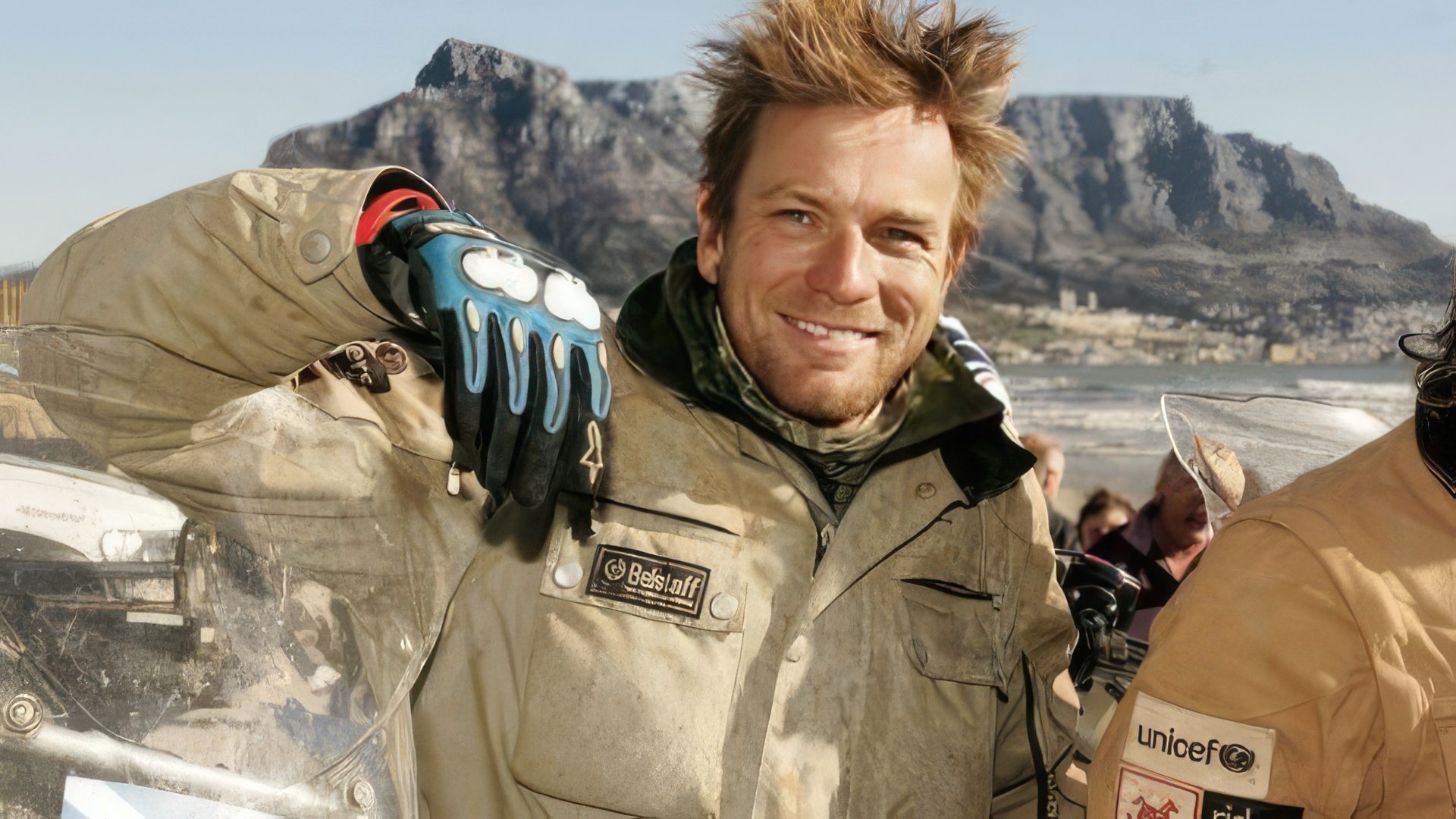 Ewan McGregor does a lot of charity work during his motorcycle travels