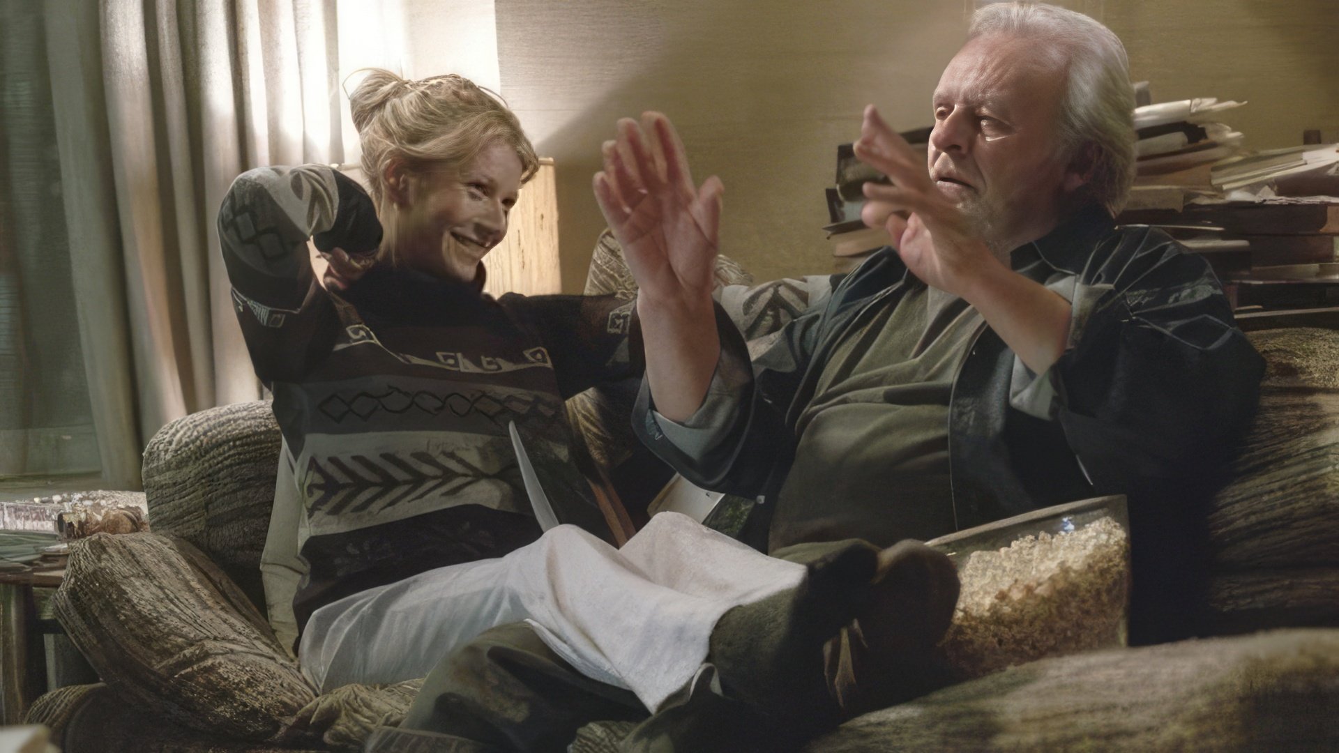 Gwyneth Paltrow and Anthony Hopkins in the picture Proof