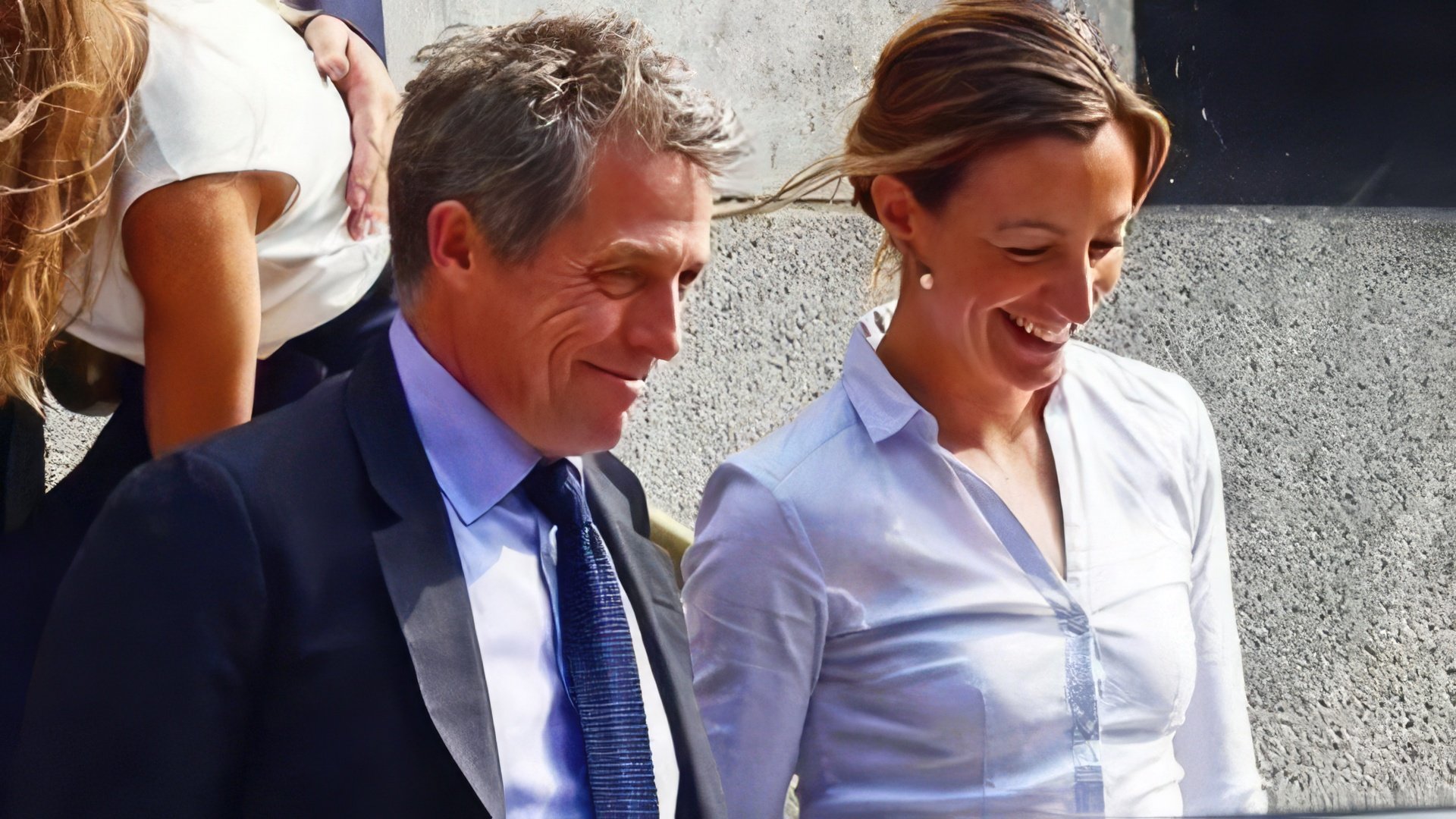 Hugh Grant and Anna Eberstein got married in May 2018