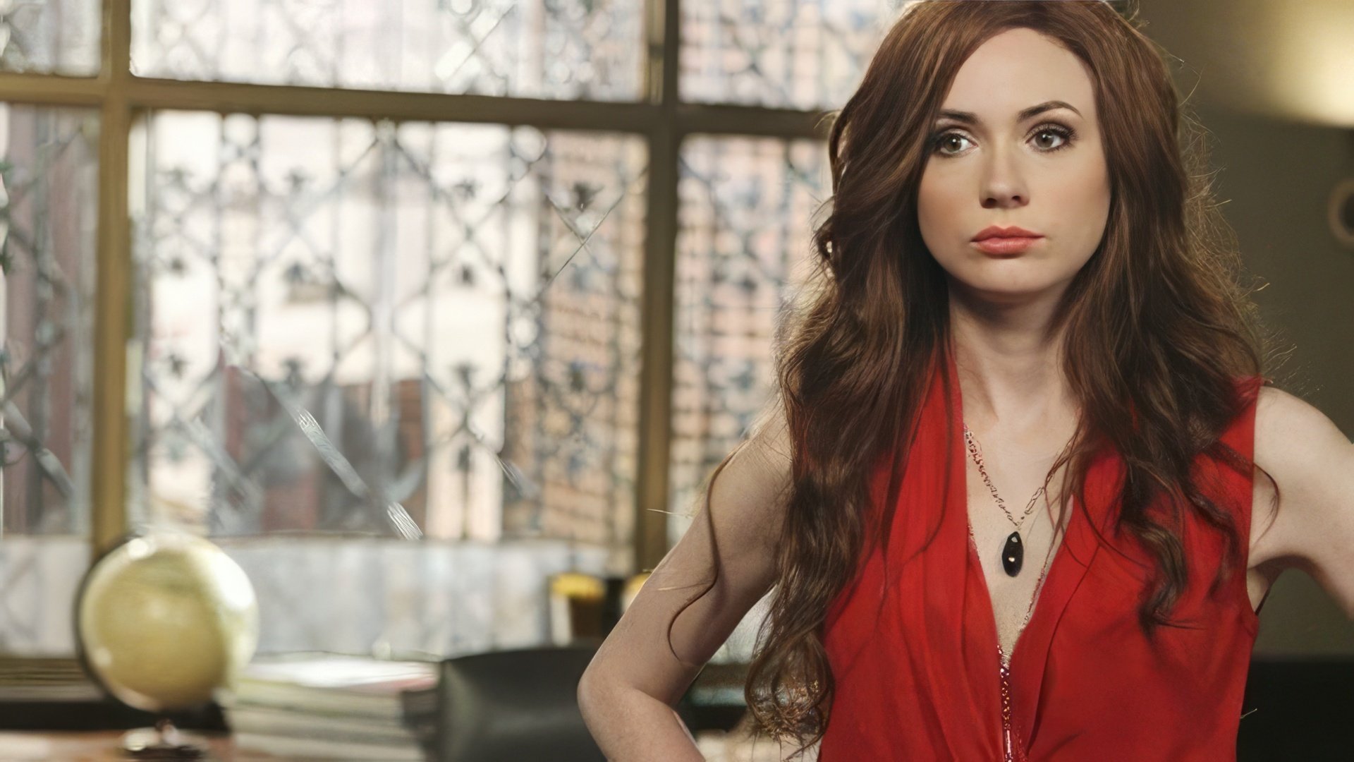 In 2017, the Film «The Circle» With Karen Gillan Was Released