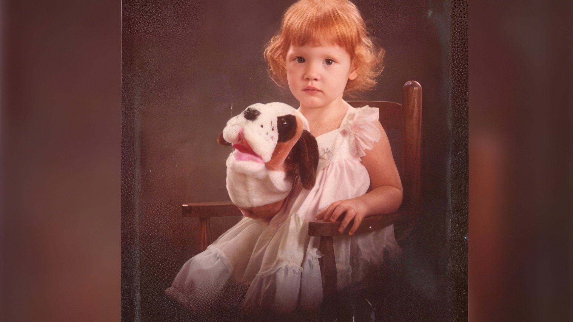 Jessica Chastain as a child
