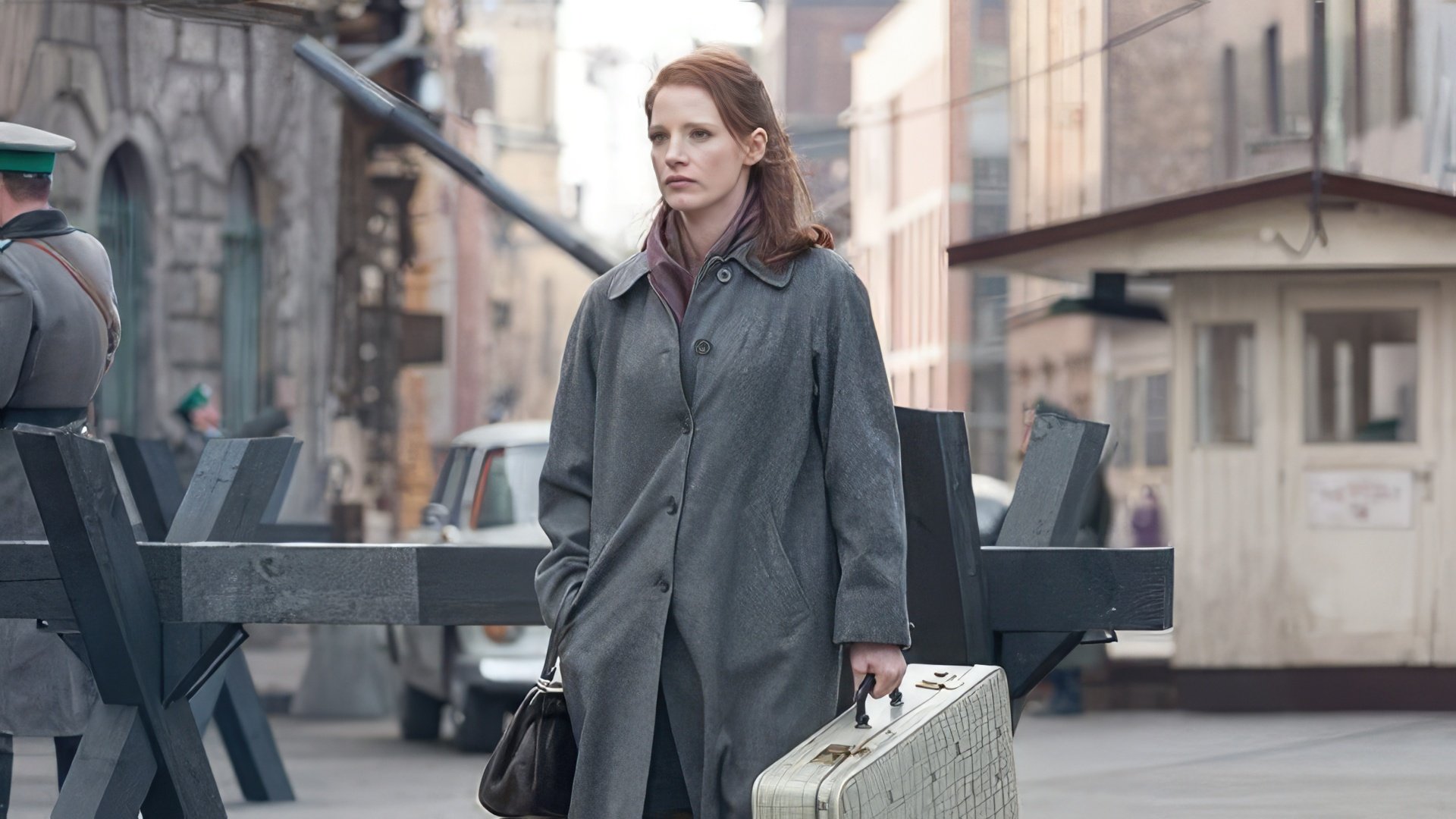 Jessica Chastain in «The Debt»