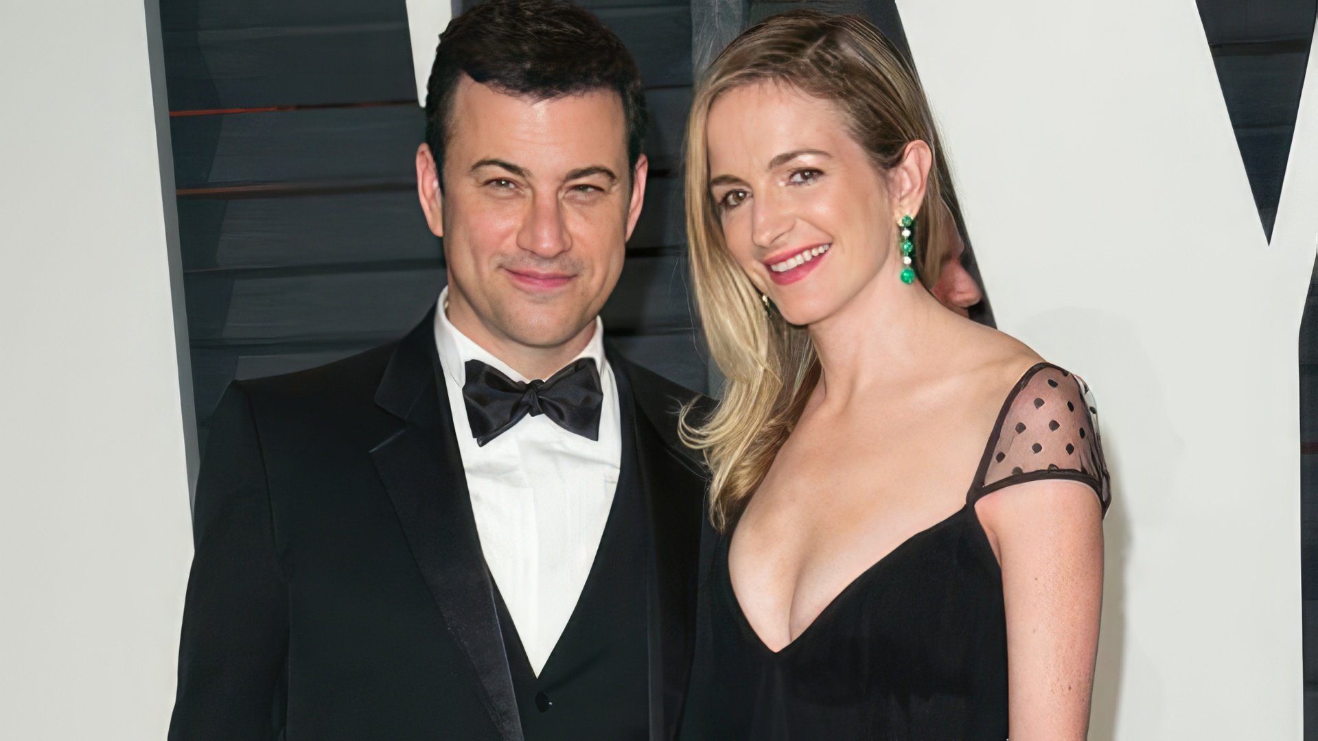Jimmy Kimmel and his wife Molly McNearney