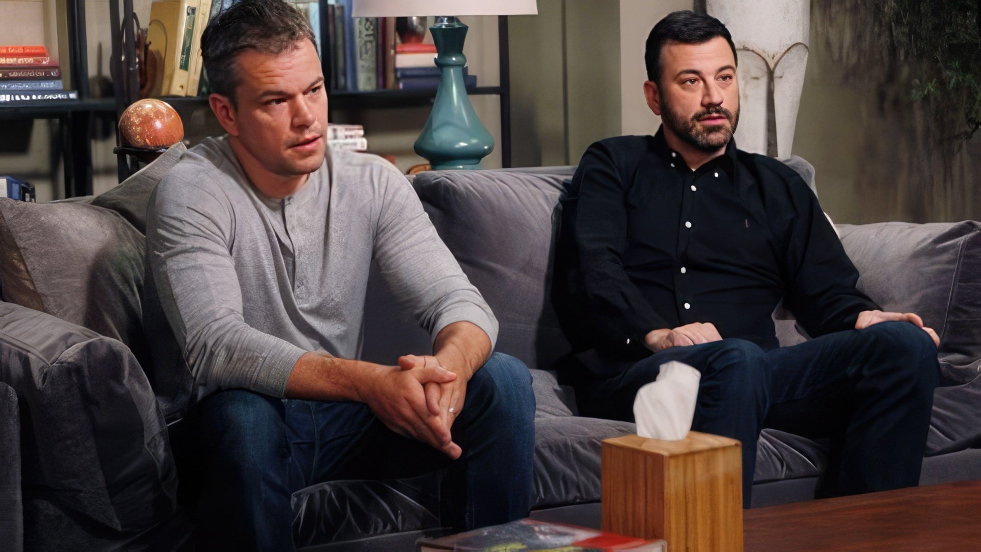 Jimmy Kimmel and Matt Damon