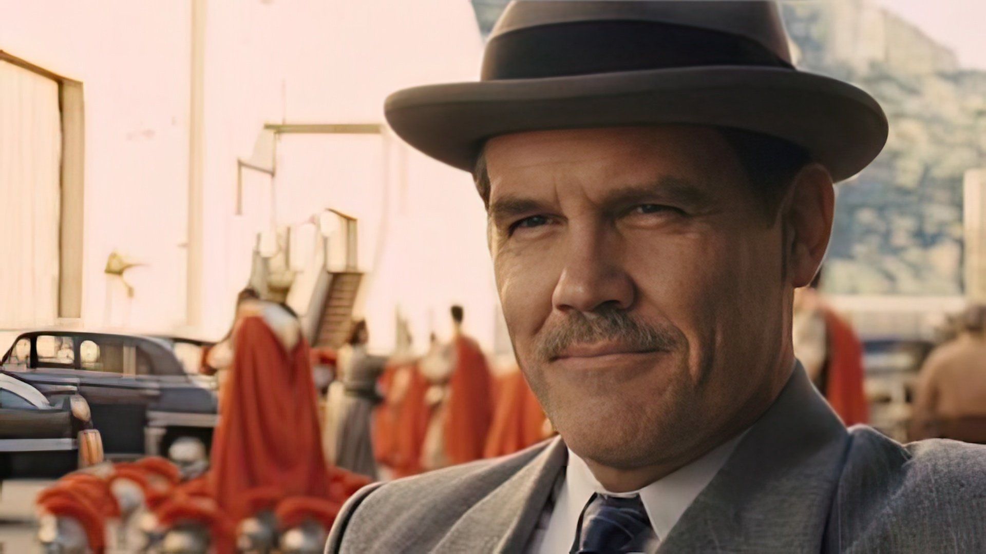 Josh Brolin in the role of Eddie Menics (Hail, Caesar!)