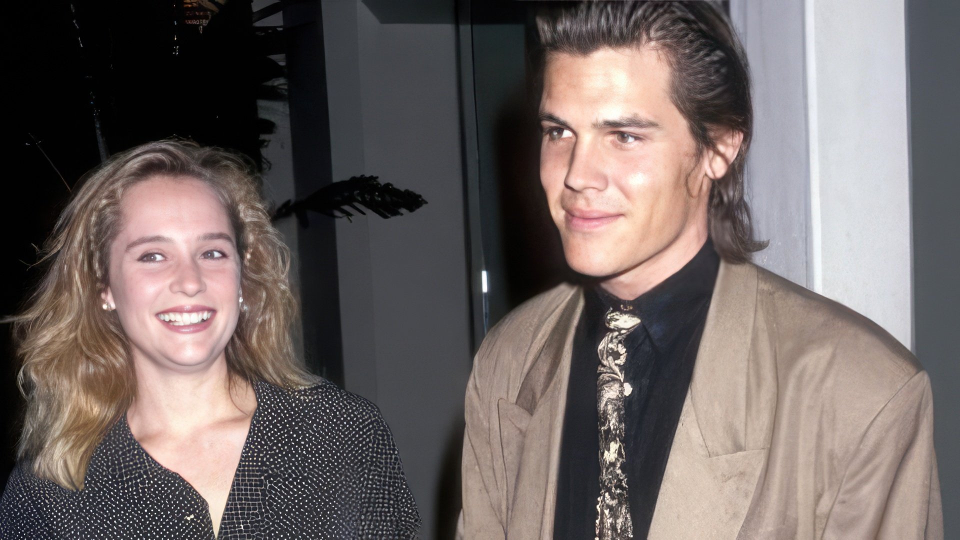 Josh Brolin with his wife Alice Eder