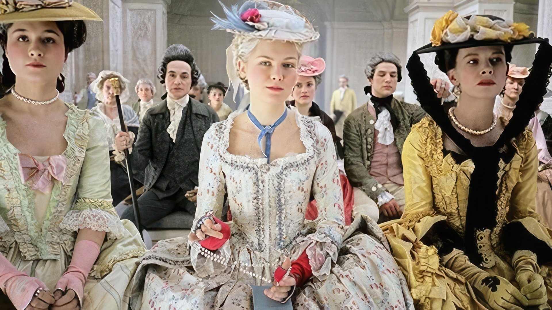 Kirsten Dunst in the film «Marie Antoinette»