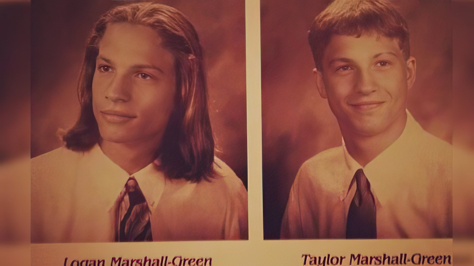 Logan Marshall-Green and his brother Taylor Marshall-Green at school