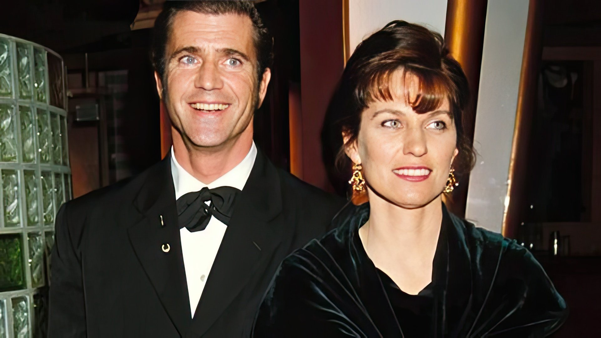 Mel Gibson and Robyn Moore