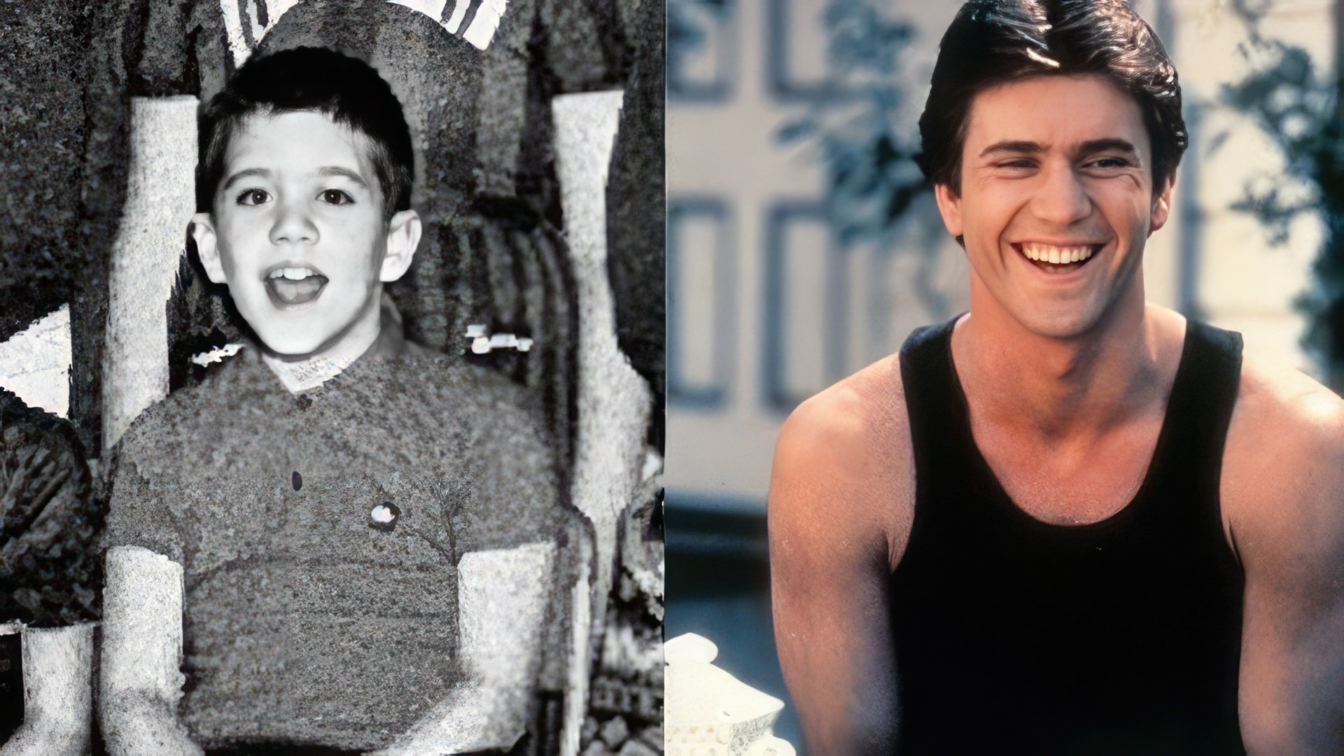 Mel Gibson in childhood and youth