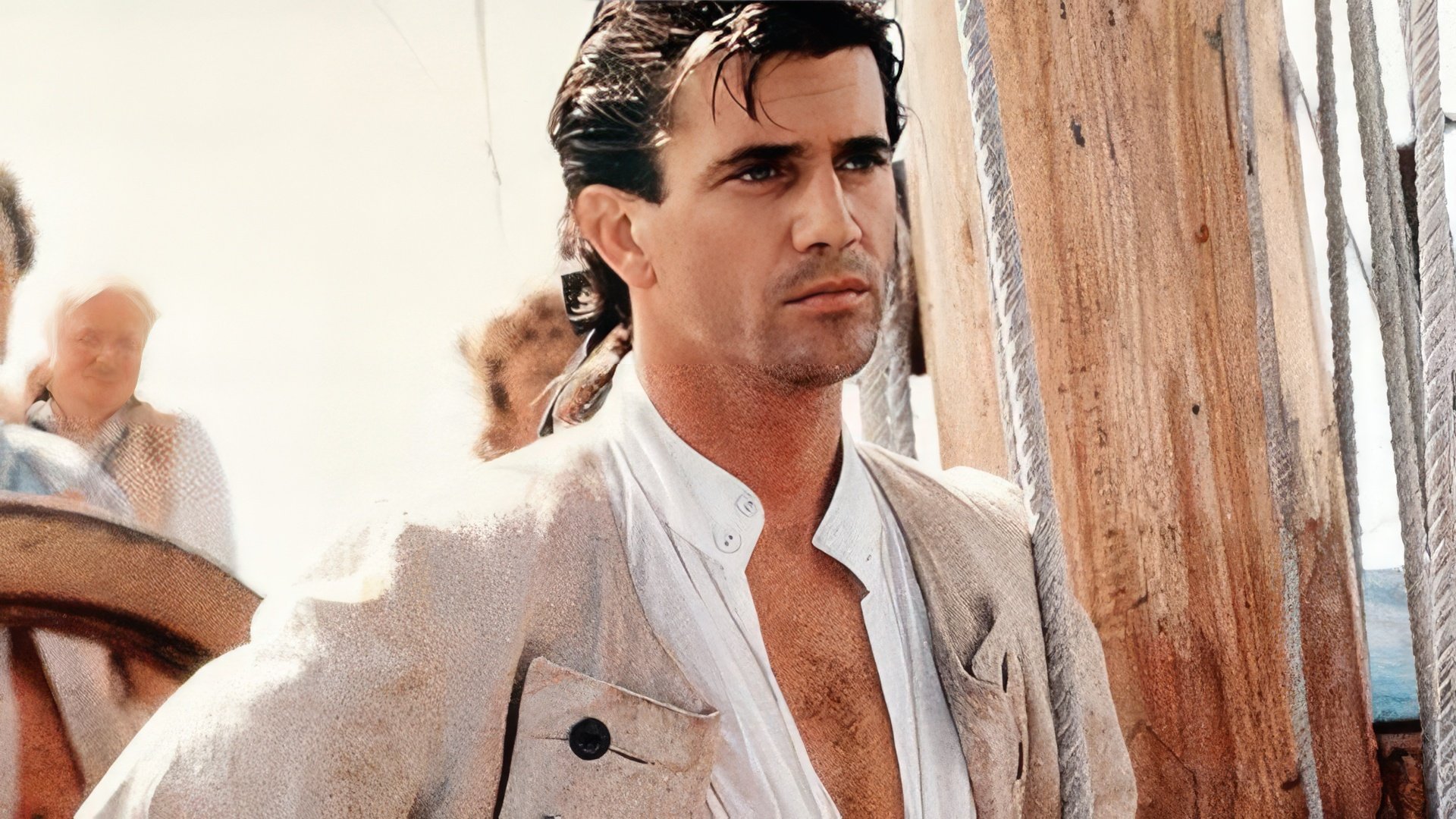 Mel Gibson in the film The Bounty