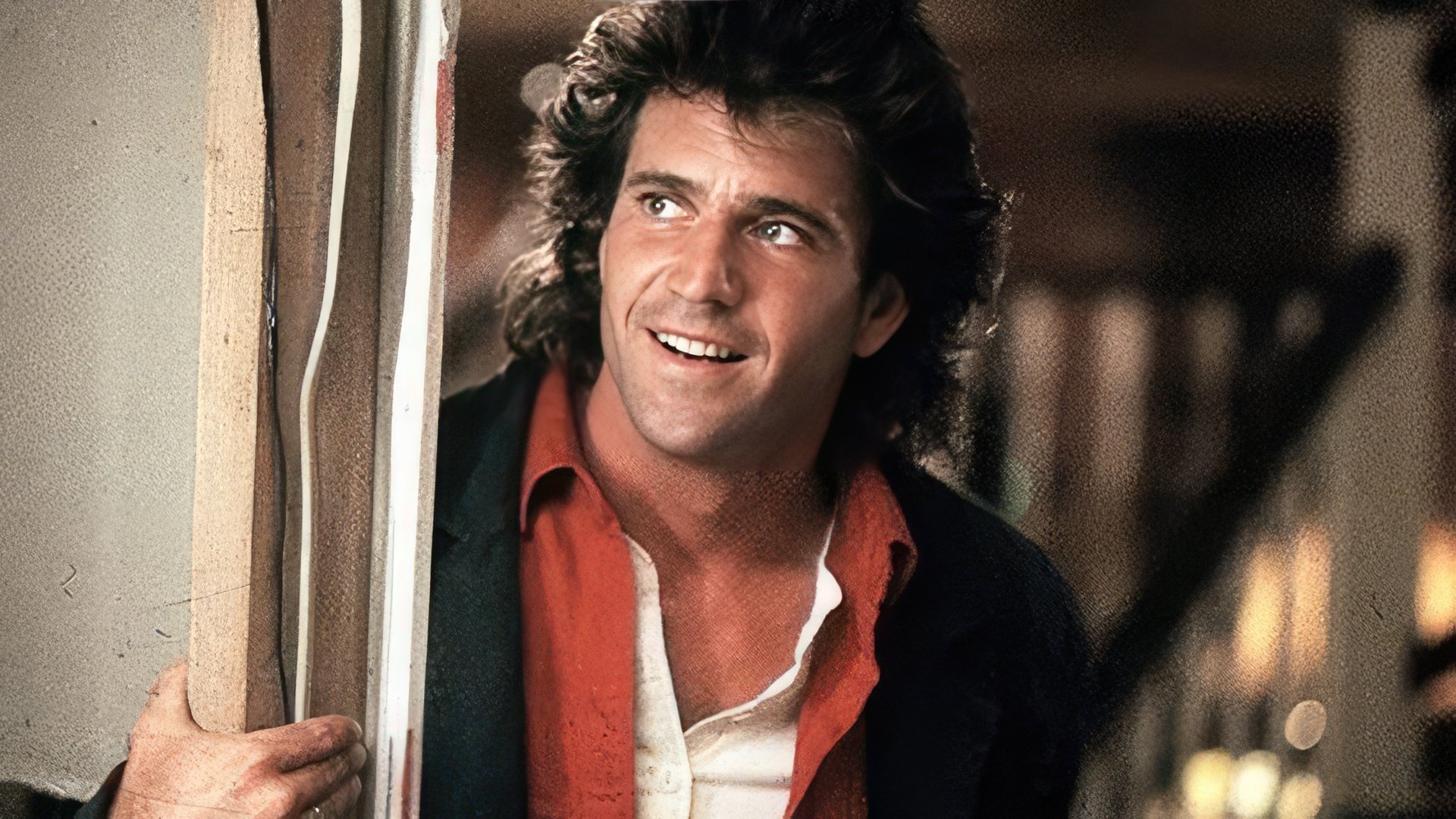 Mel Gibson in the movie Lethal Weapon