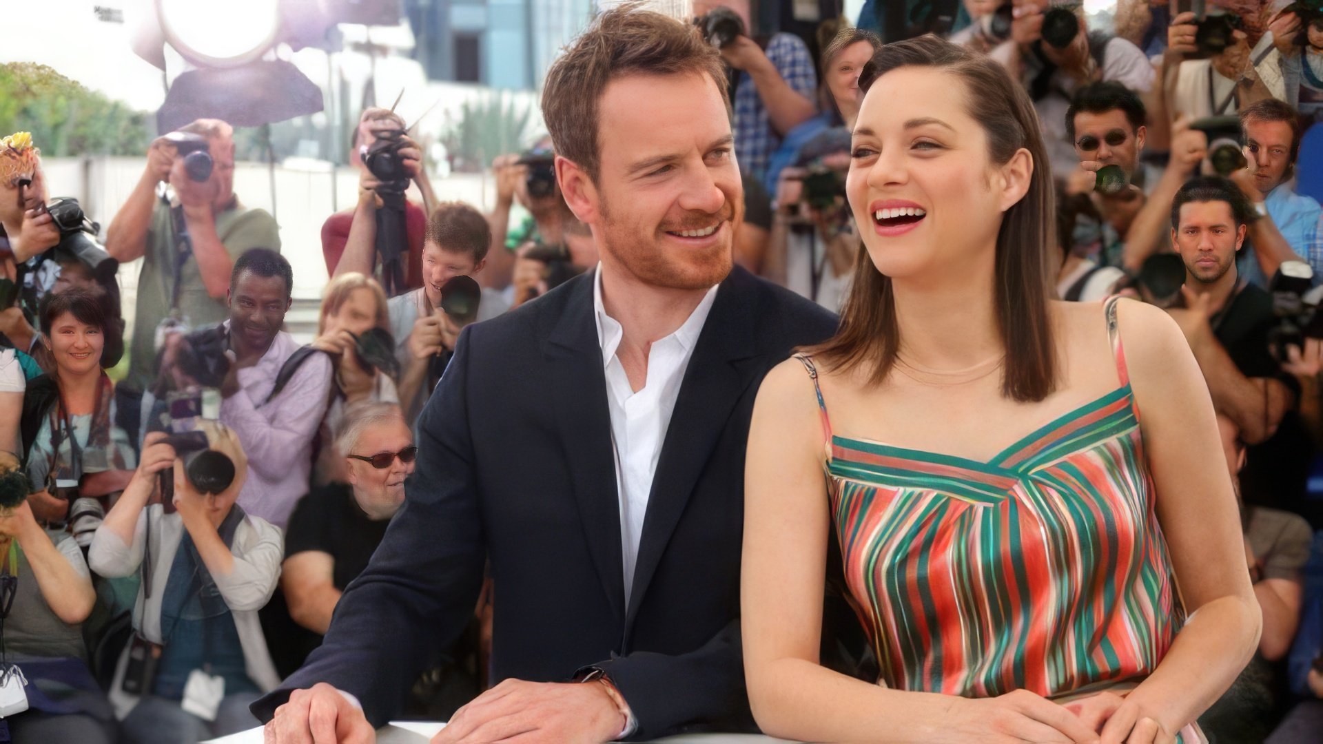 Michael Fassbender and Marion Cotillard have already played together in «Macbeth»