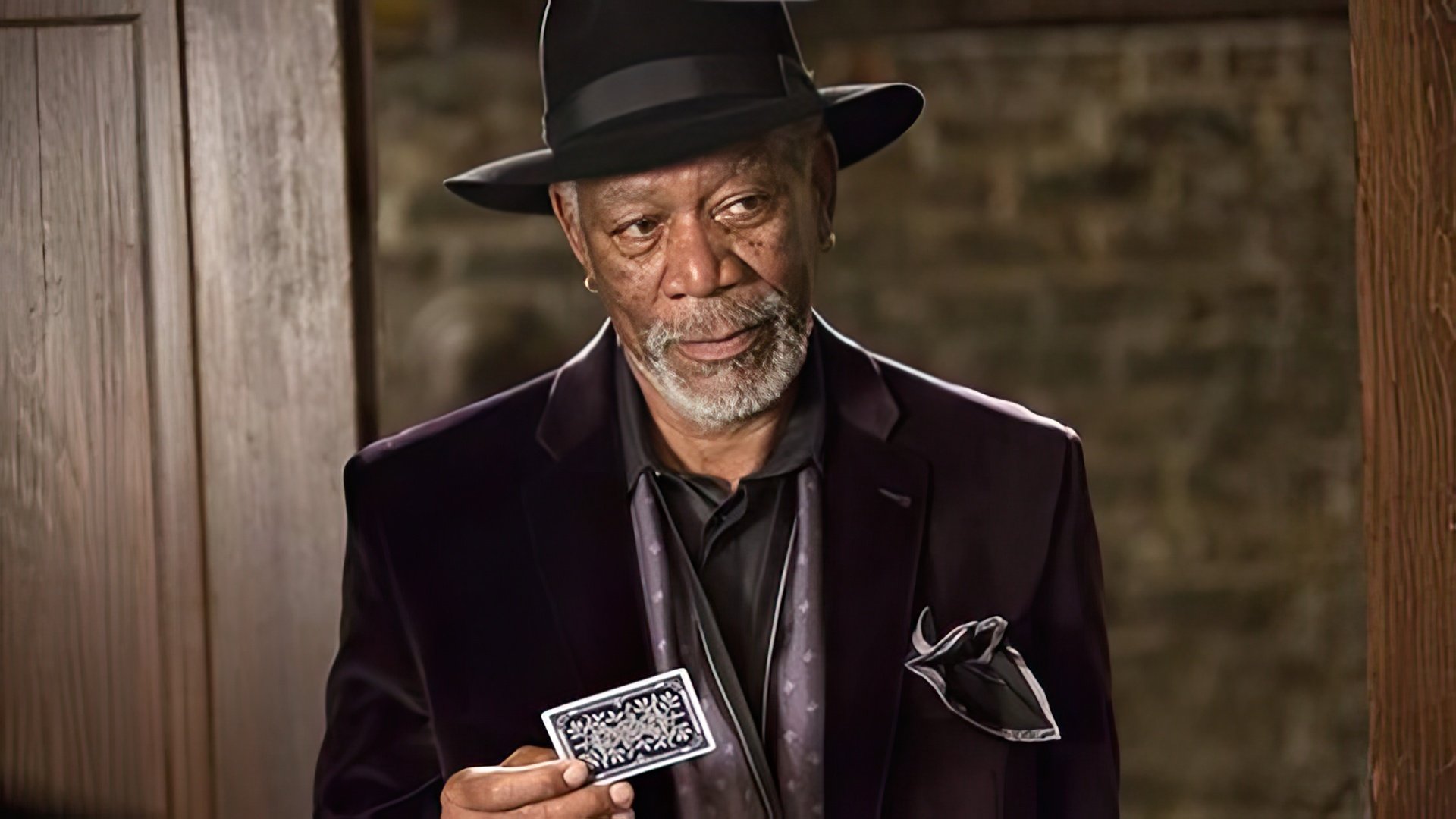 Morgan Freeman in the Now You See Me