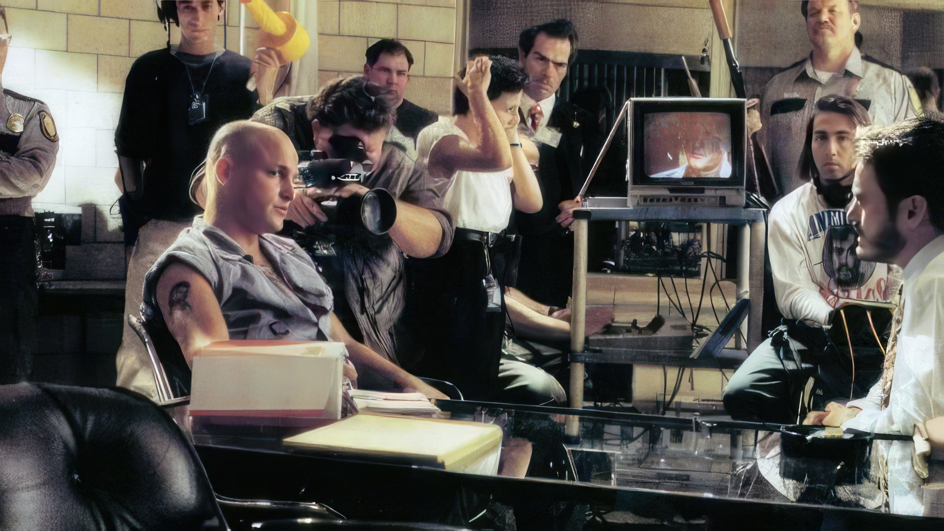 On the set of Natural Born Killers