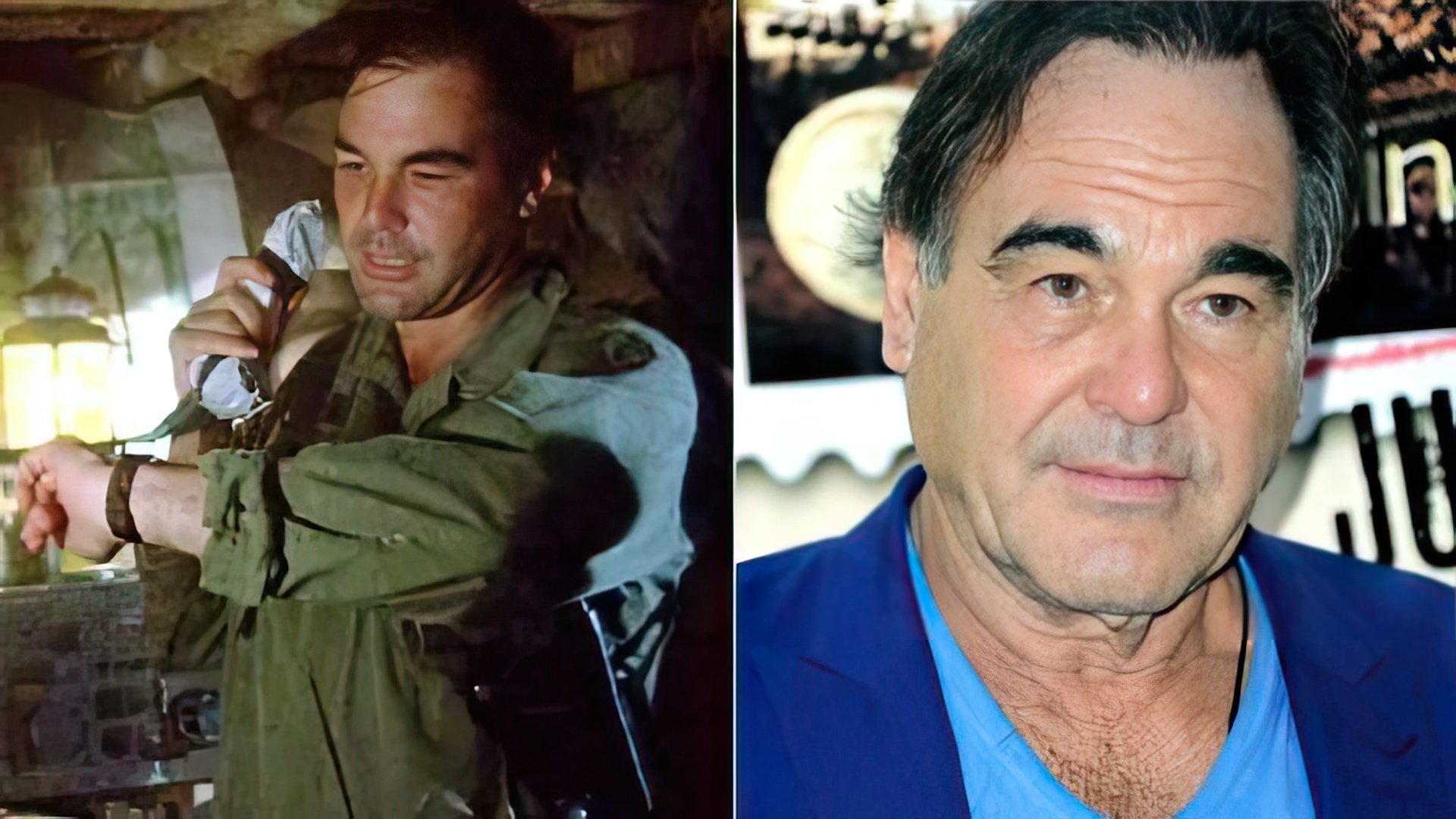 Platoon: Oliver Stone in a cameo role