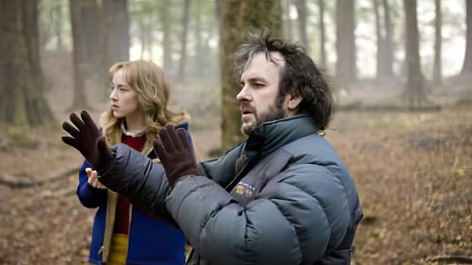  Saoirse Ronan and Peter Jackson