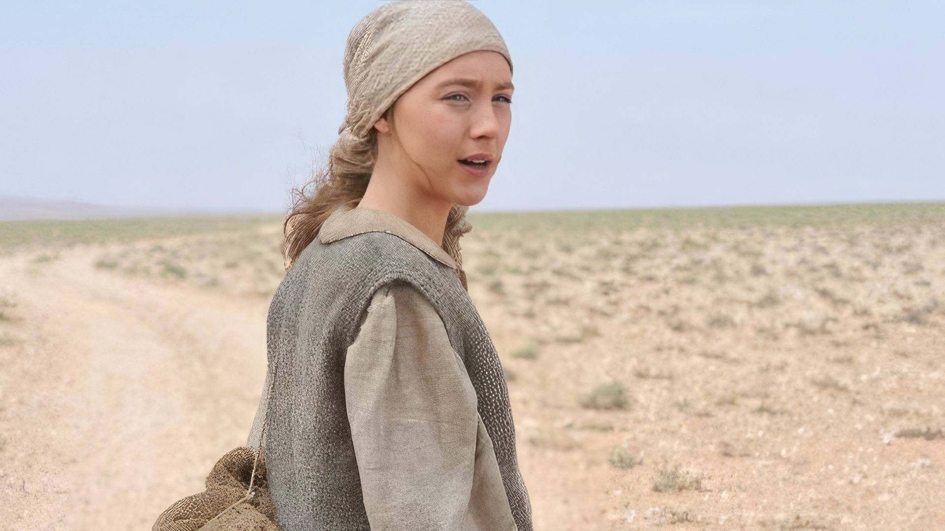  Saoirse Ronan during the filming of The Way Back