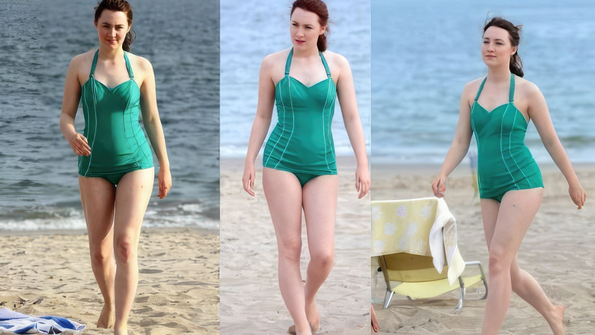  Saoirse Ronan in a swimsuit