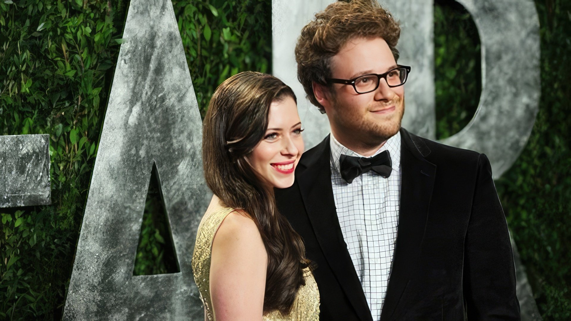 Seth Rogen and his wife Lauren Miller