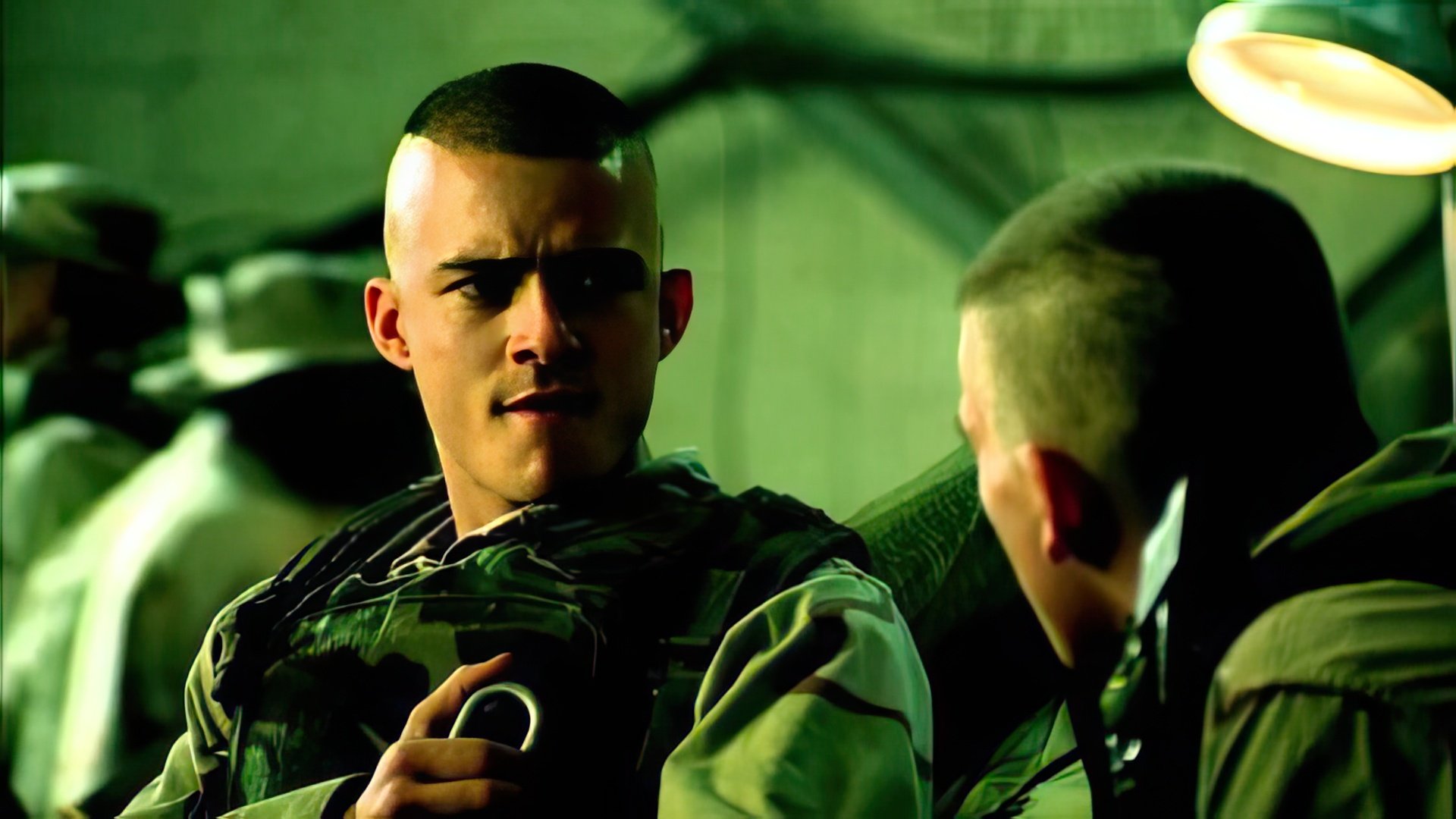 Shot from the film «Black Hawk Down»