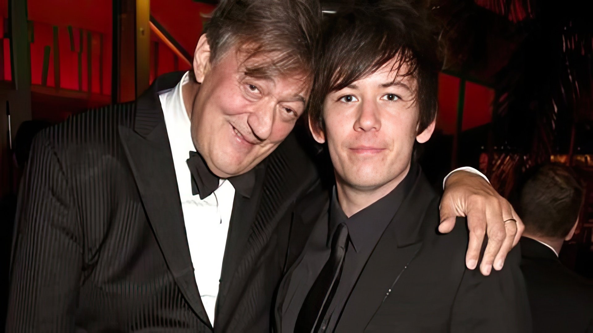 Stephen Fry and Elliot Spencer