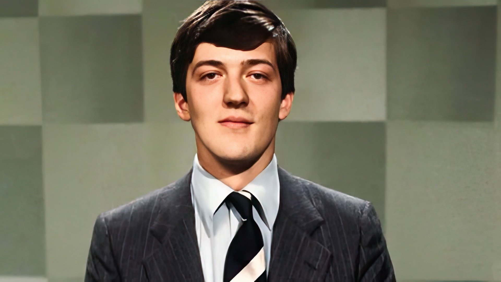 Stephen Fry in his youth