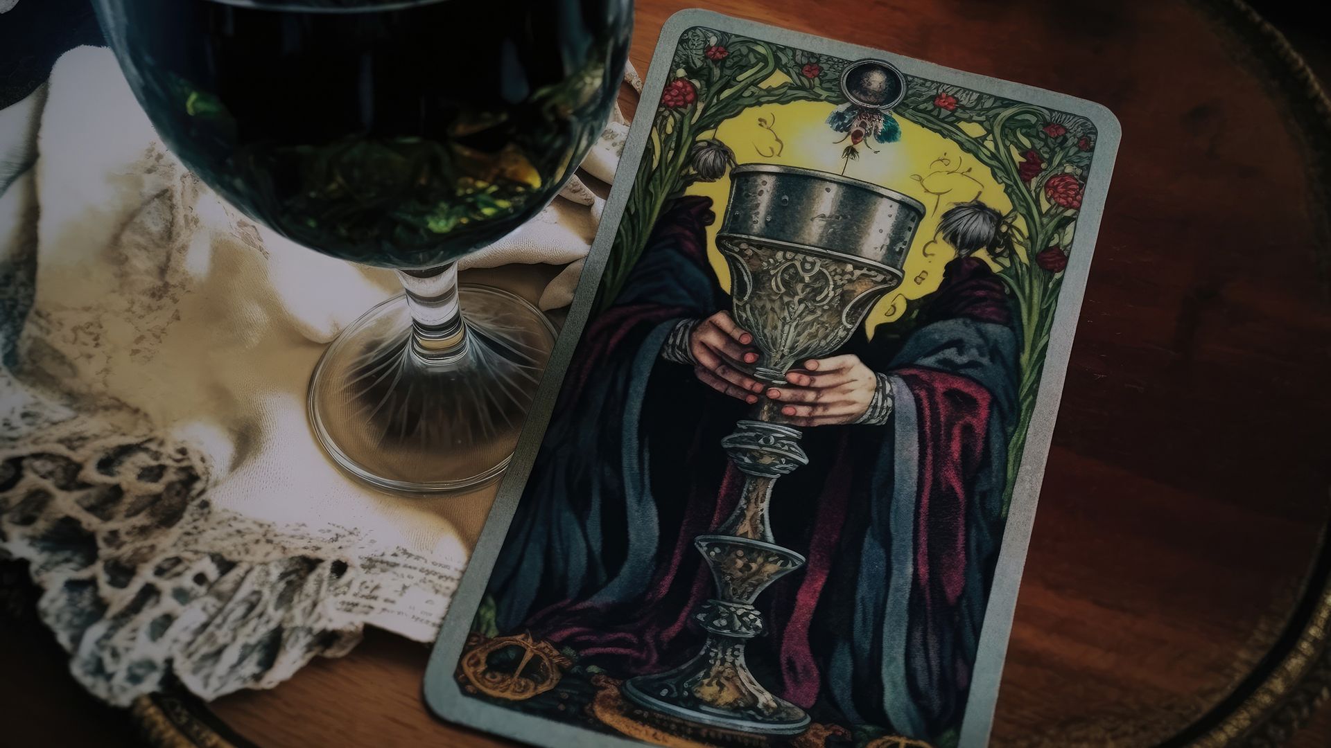 The Ace of Cups symbolizes new opportunities