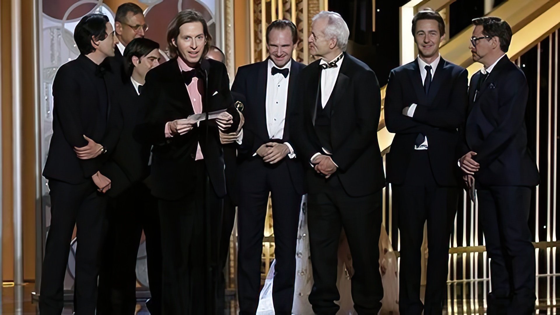 Wes Anderson during the «Golden Globe» award ceremony