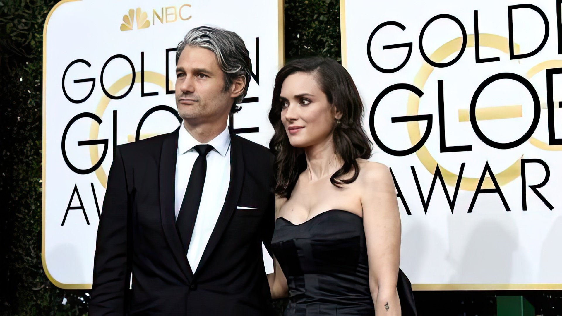 Winona Ryder with Scott Hahn