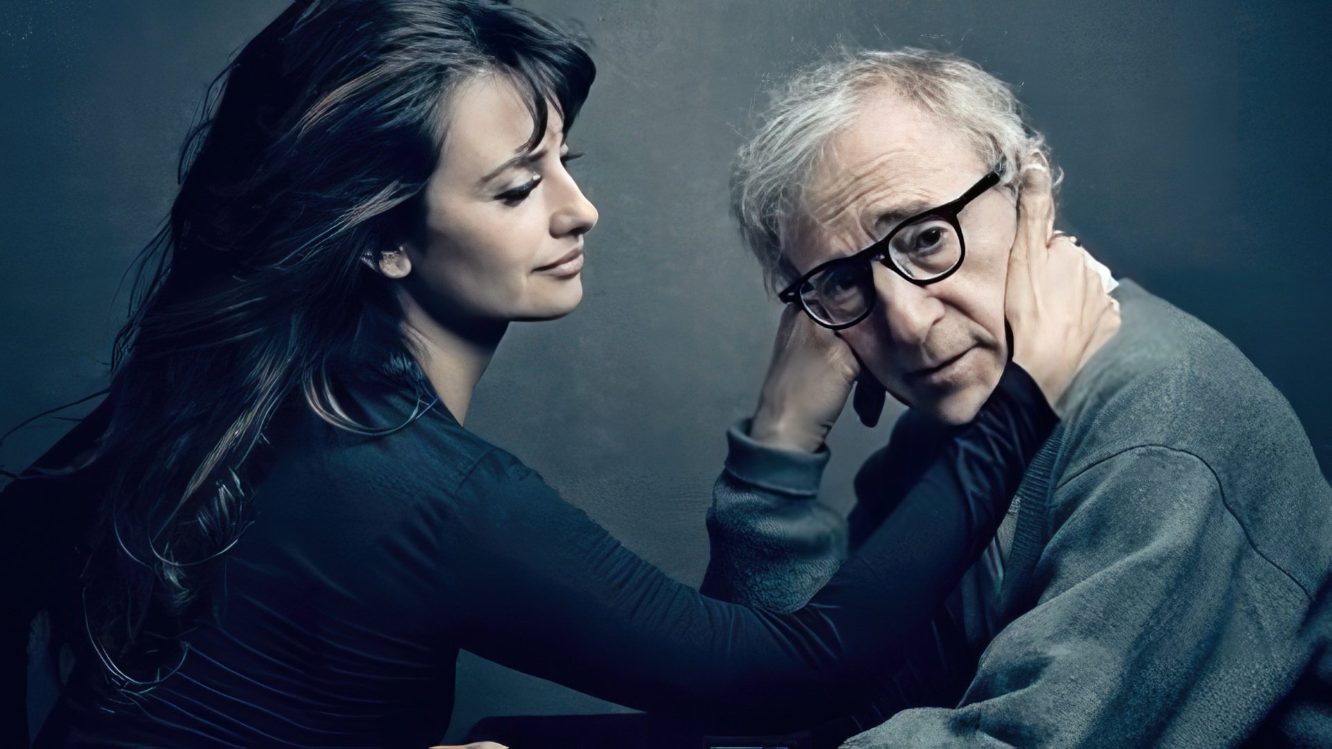 Woody Allen and Penélope Cruz
