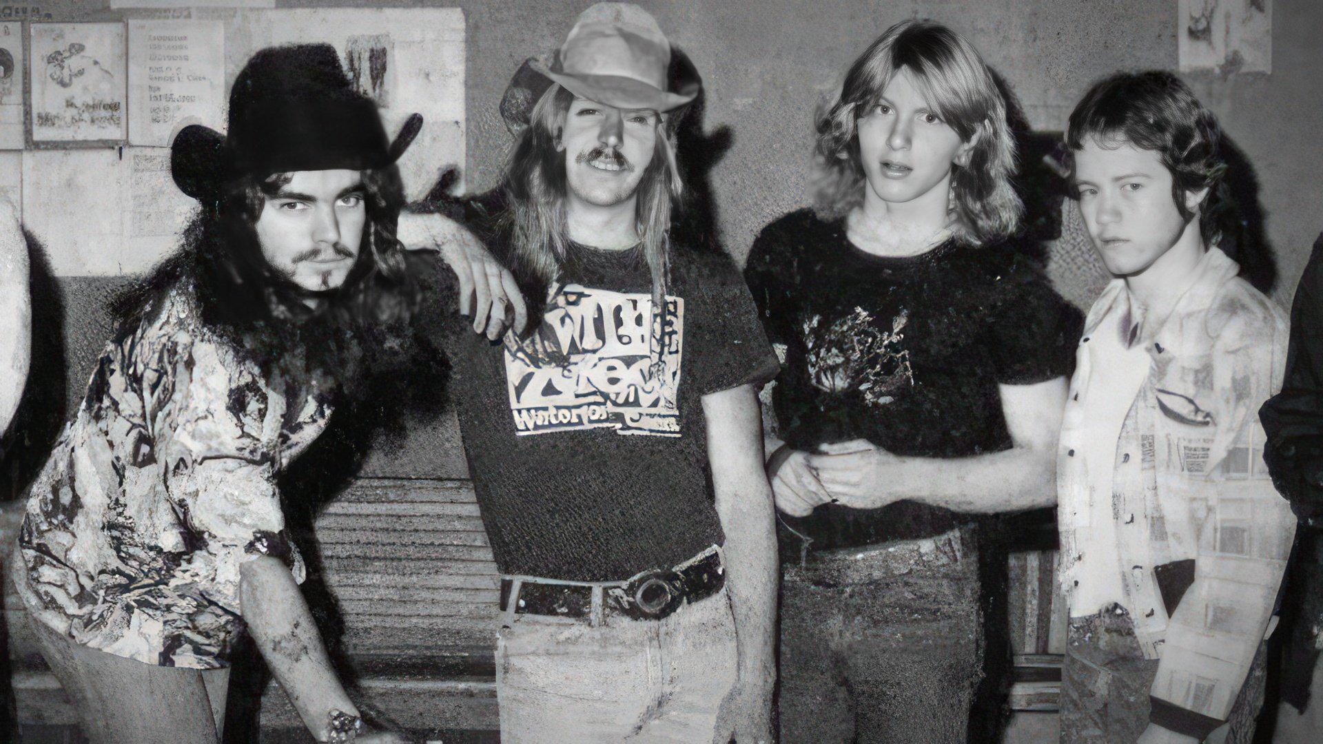 Young Billy Bob Thornton (on the left) with his Brothers