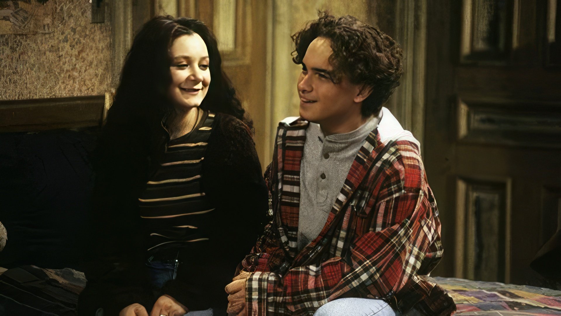 Young Johnny Galecki in the series 'Roseanne'