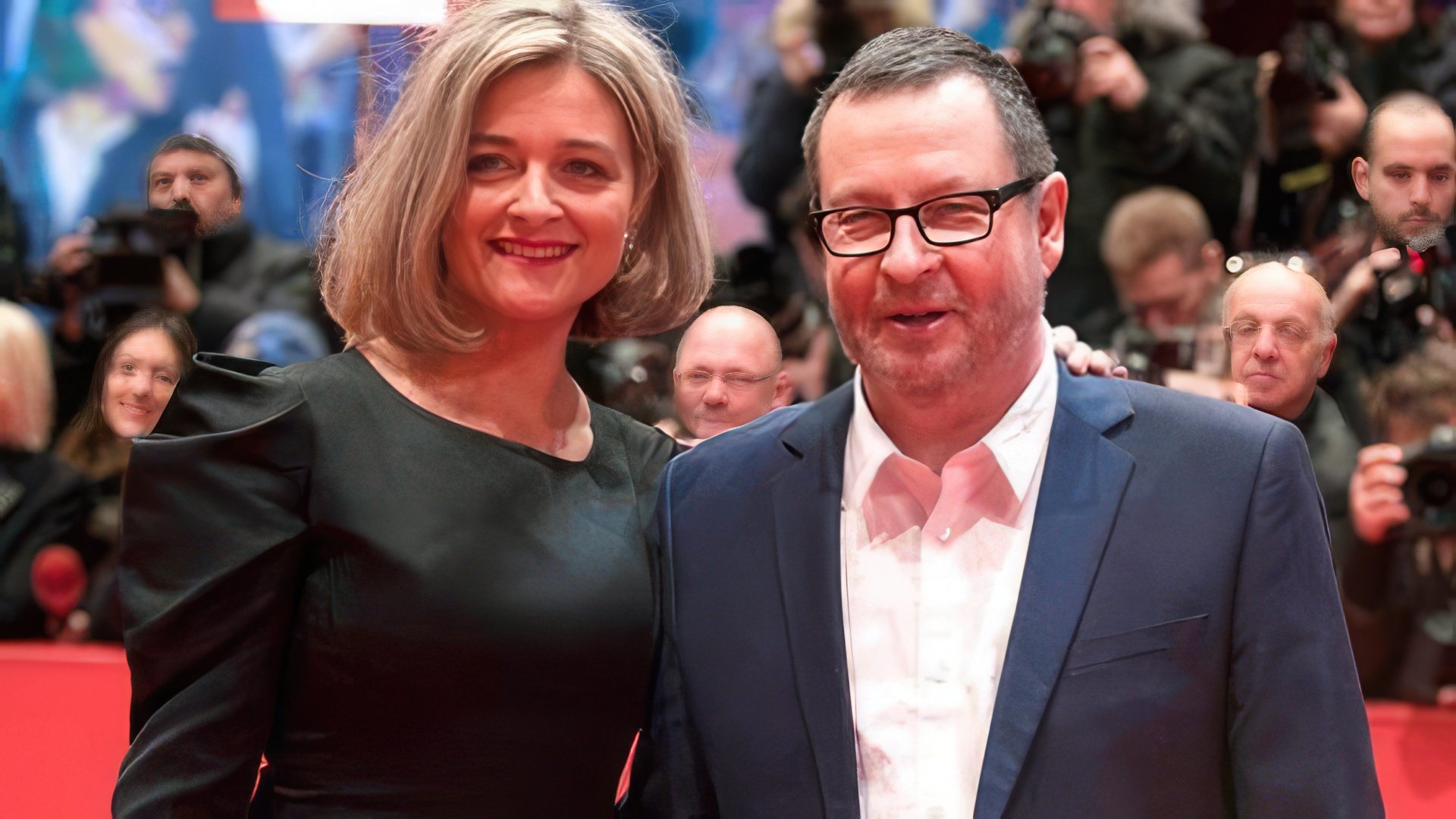 Young Lars von Trier and His Second Wife, Bente Froge