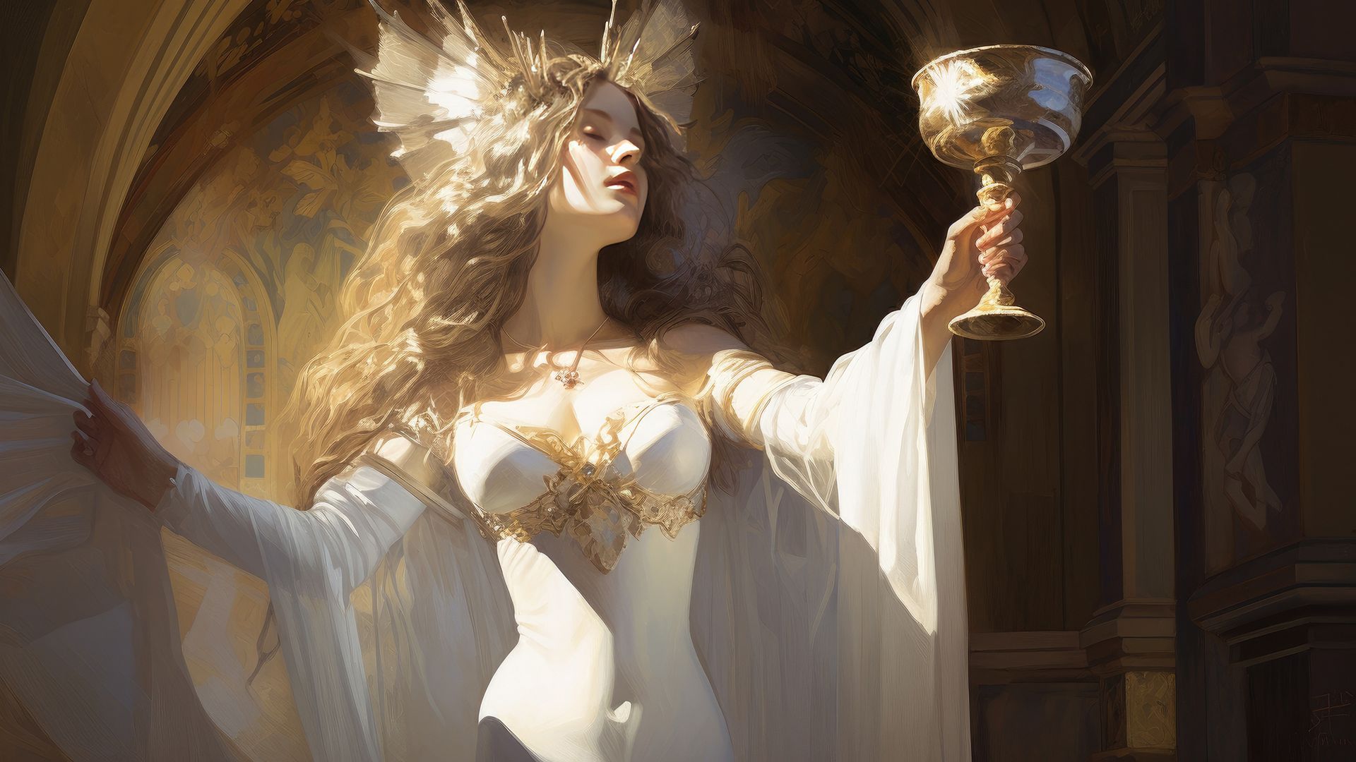 The Appearance of the Queen of Cups Serves as a Symbol of Safety and Reliability