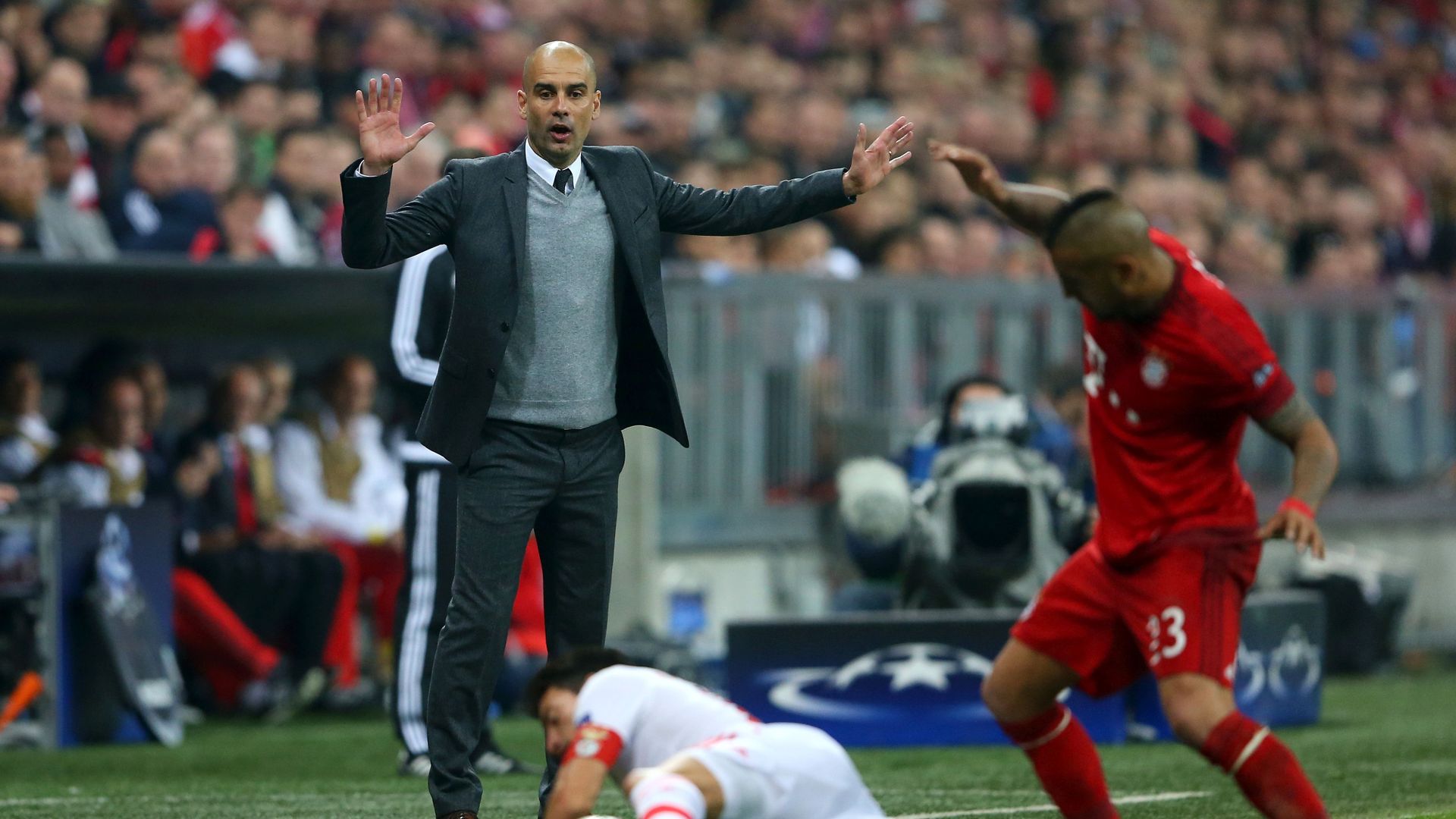 In 2013, Guardiola became the coach of Bayern Munich
