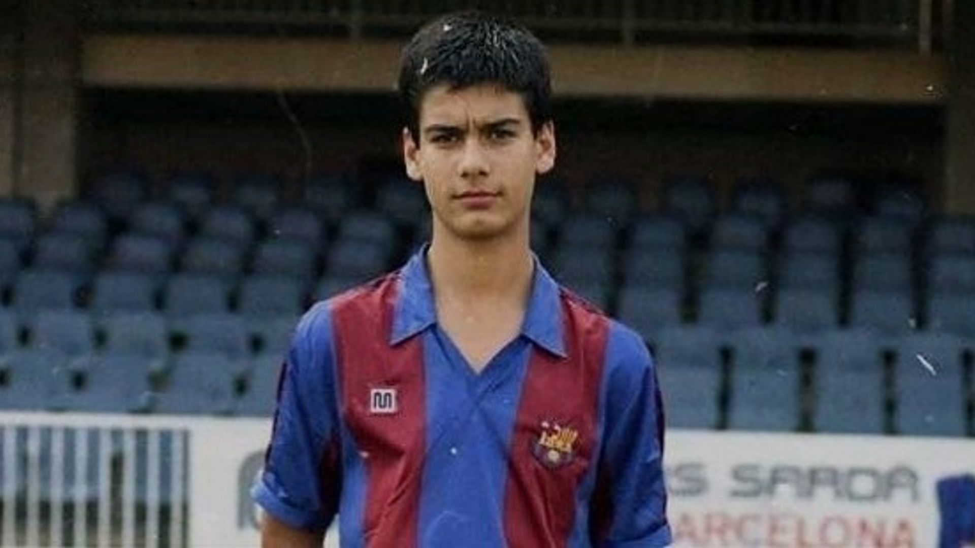 Josep Guardiola in His Youth